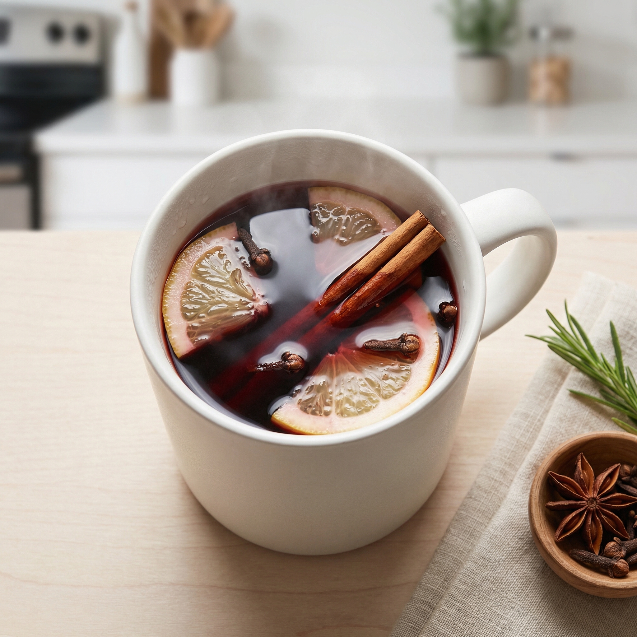 Margaret’s Spiced Mulled Red Wine