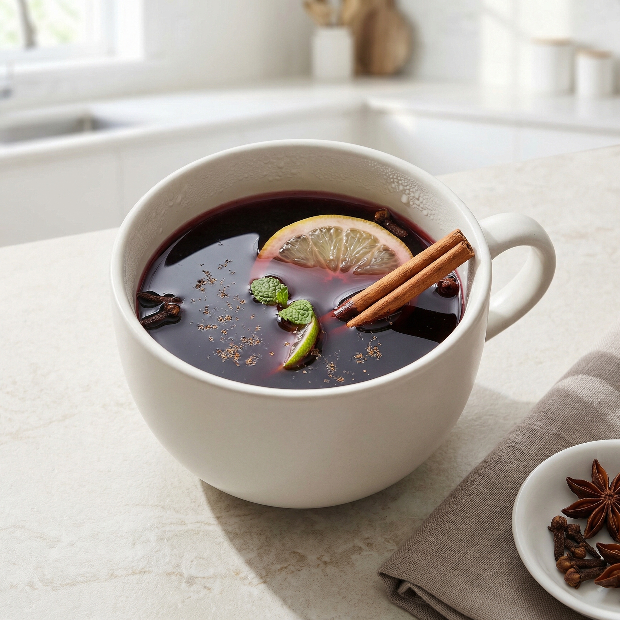 Warming Spiced Mulled Wine