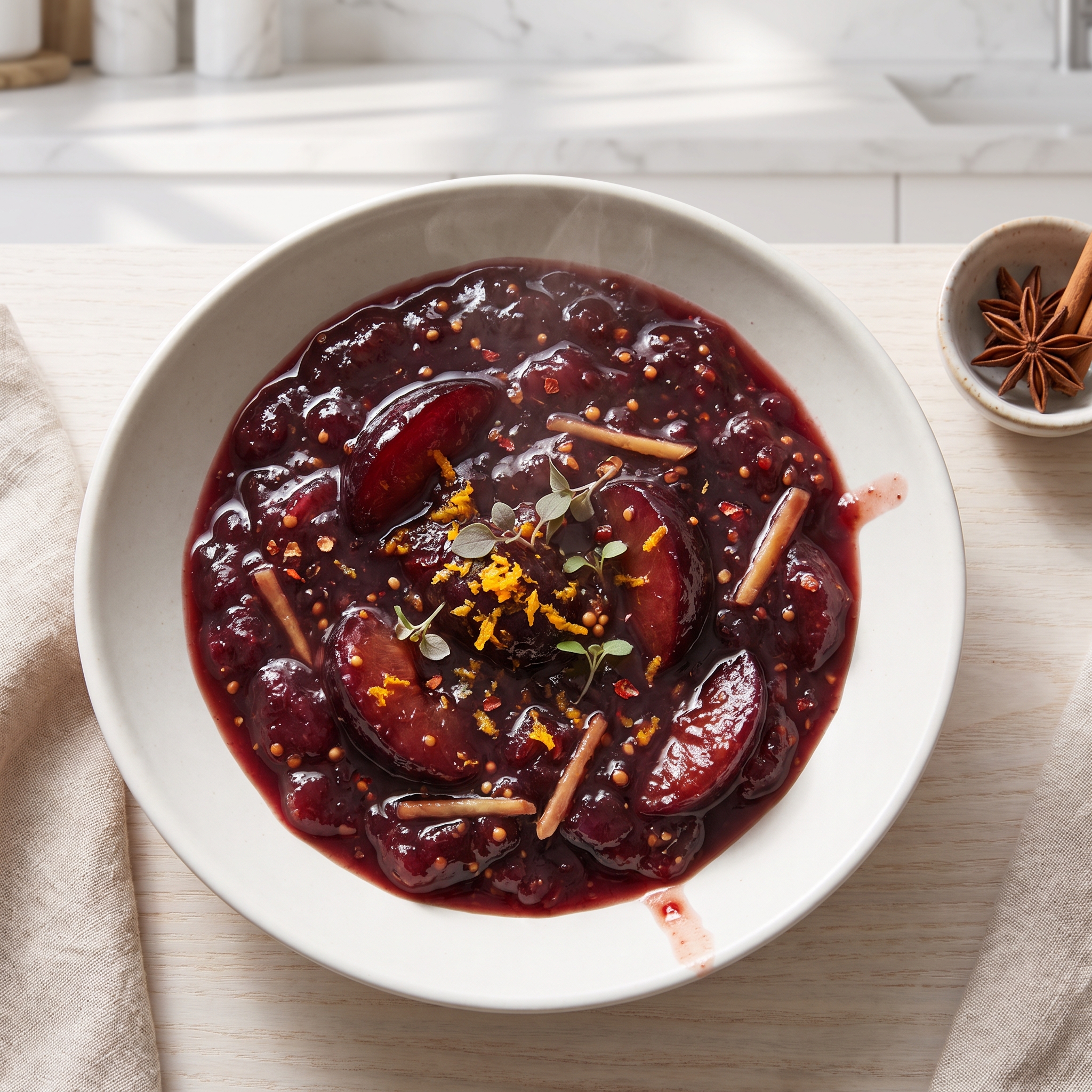 Spiced Plum Chutney