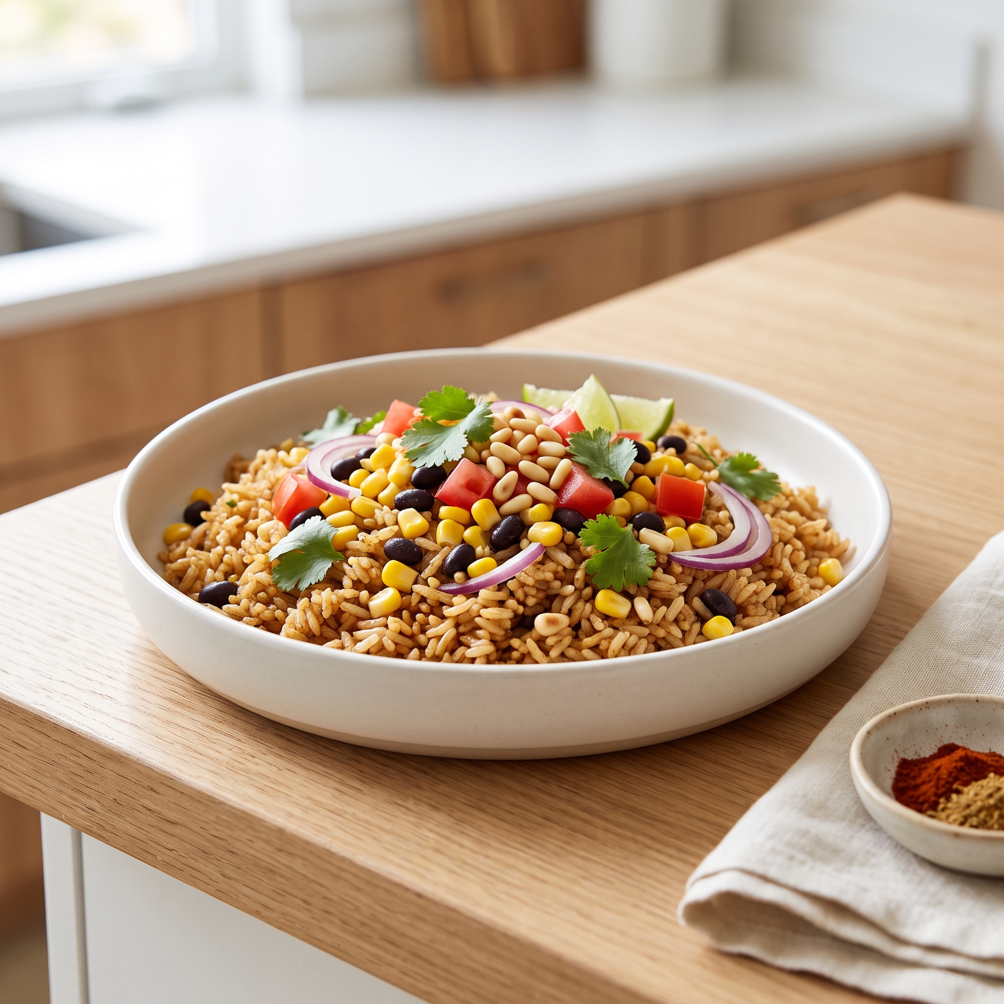 Spiced Vegetable Dirty Rice