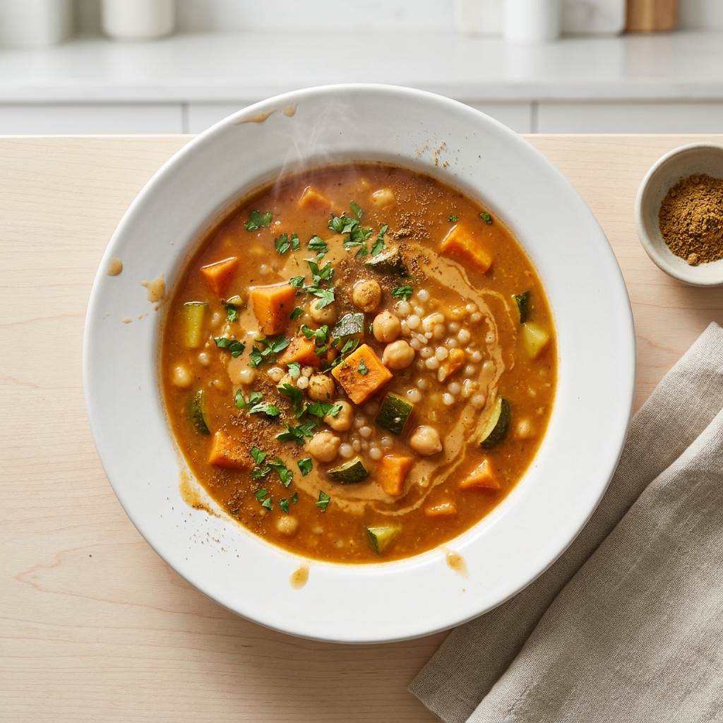 Spicy African Yam Soup