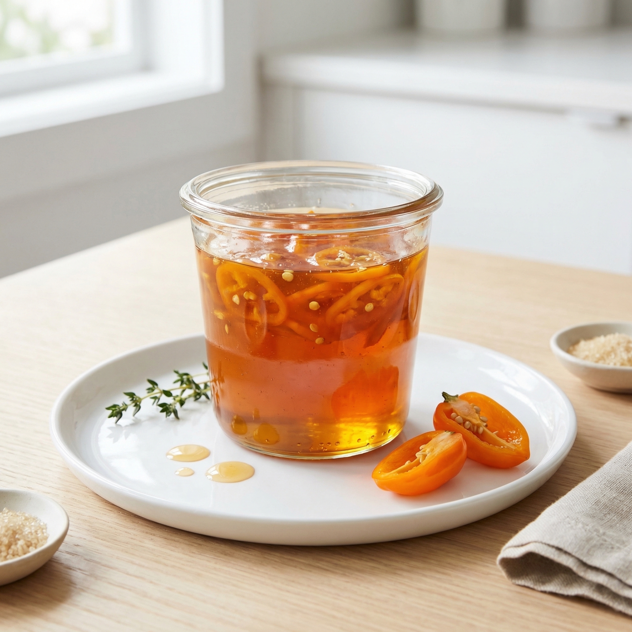Habanero-Infused Simple Syrup