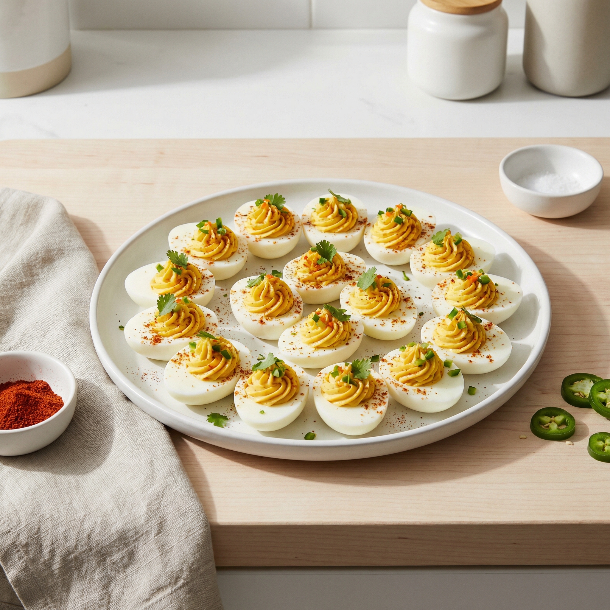 The Devil's Own Deviled Eggs