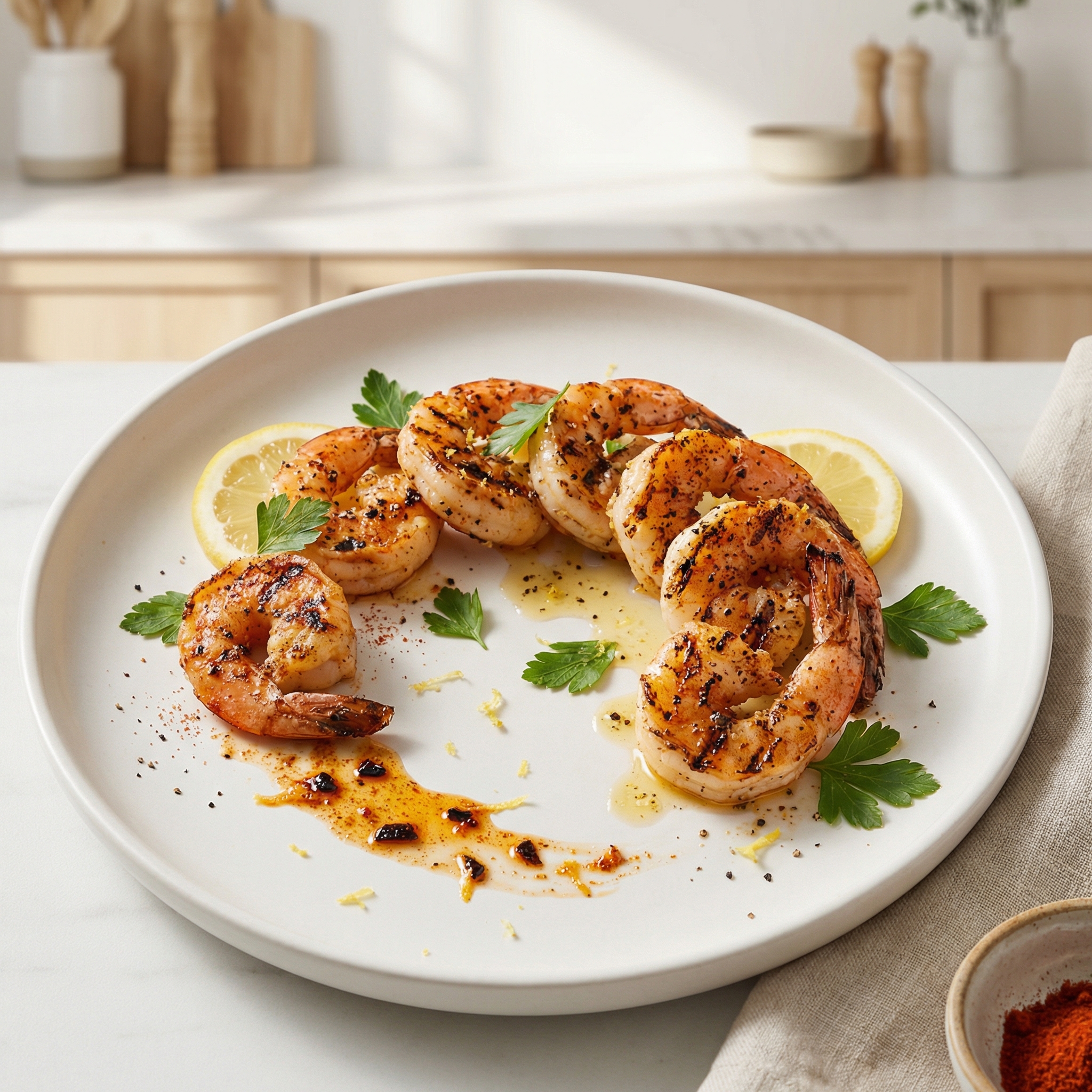 Spicy Grilled Shrimp