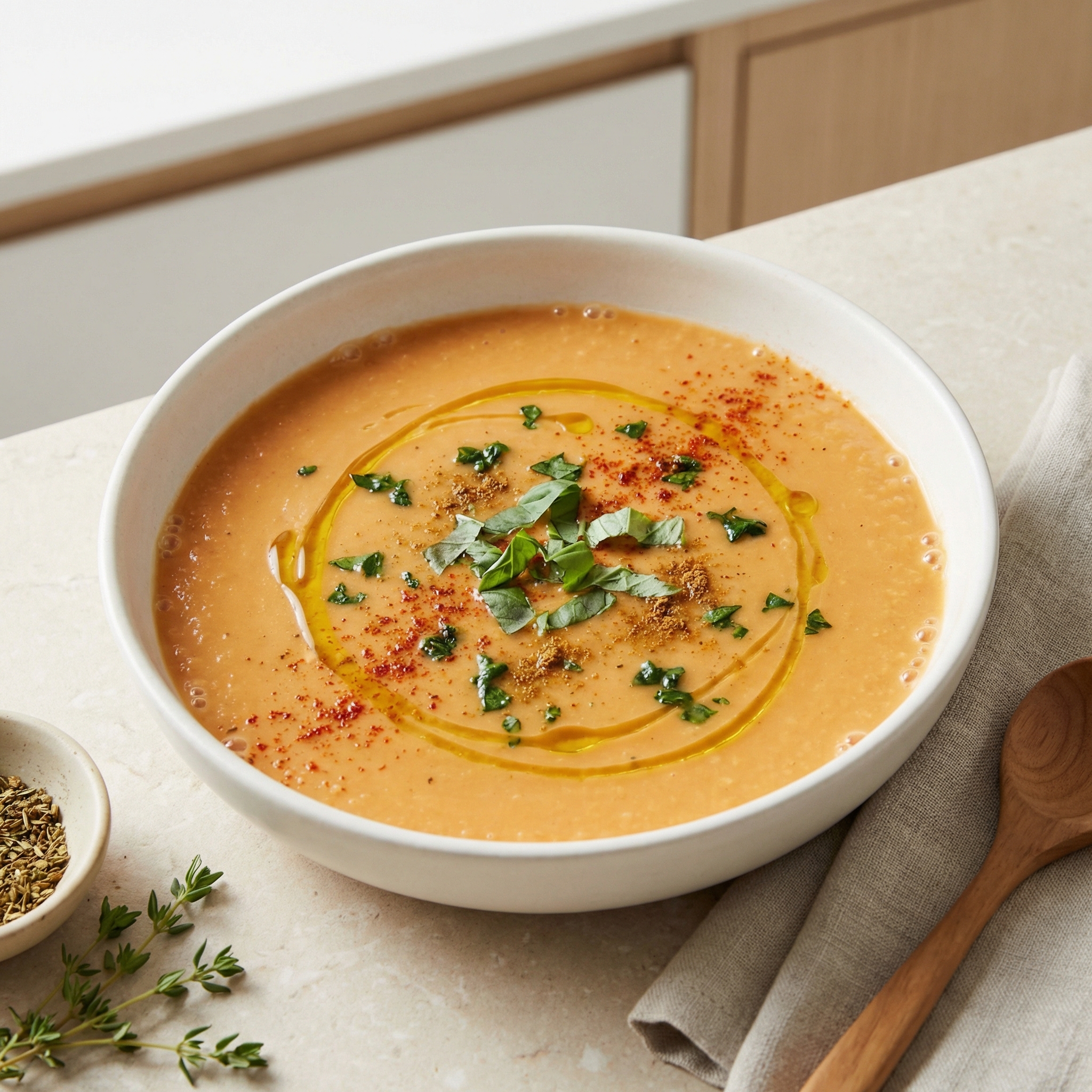 Bryan's Fiery Red Lentil Soup