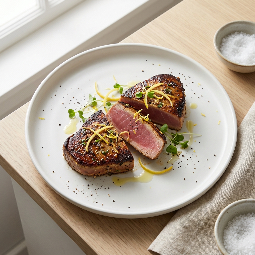 Spicy Rub for Seared Tuna Steaks