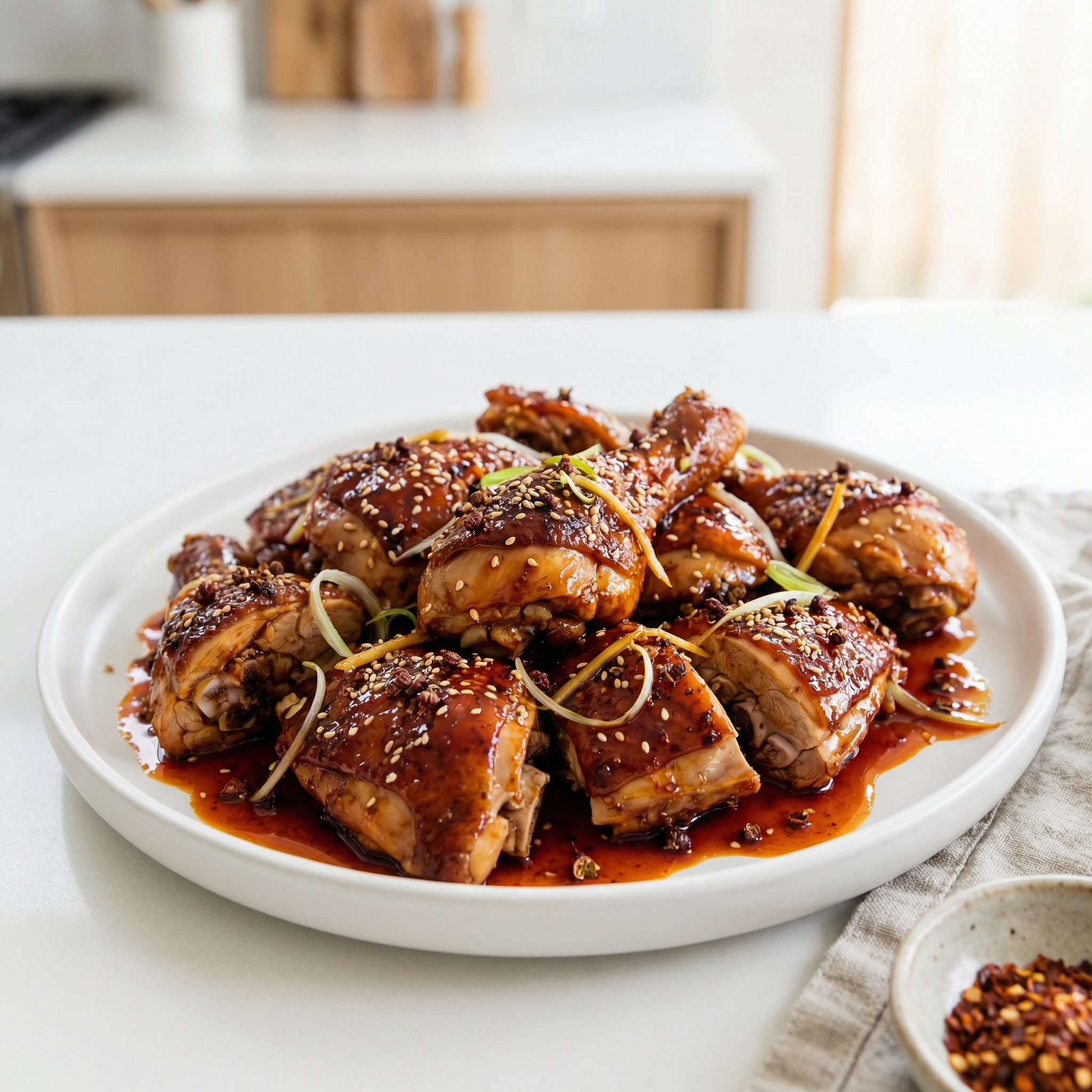 Fiery Sichuan-Style Chicken