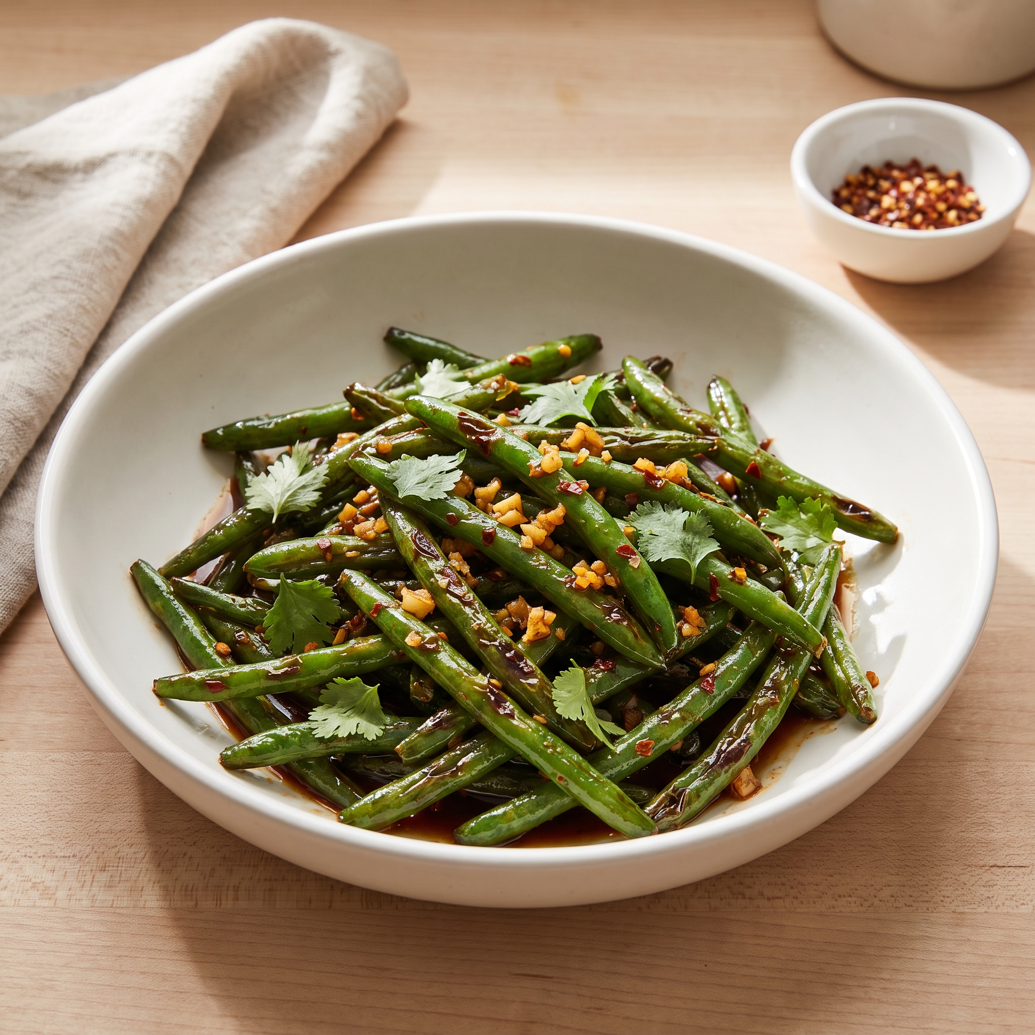 Spicy Szechuan Green Beans