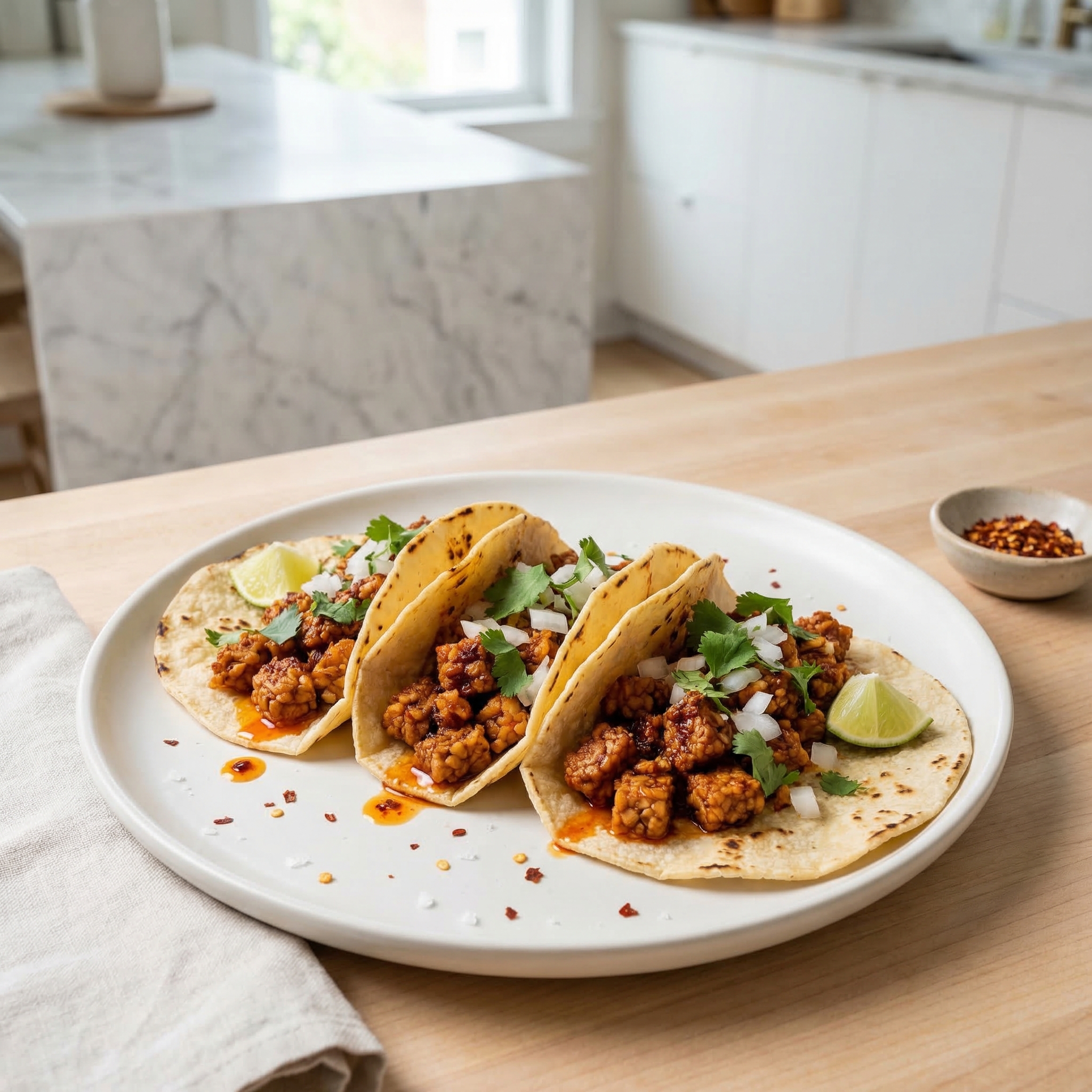 Spiced Tempeh Taco Filling