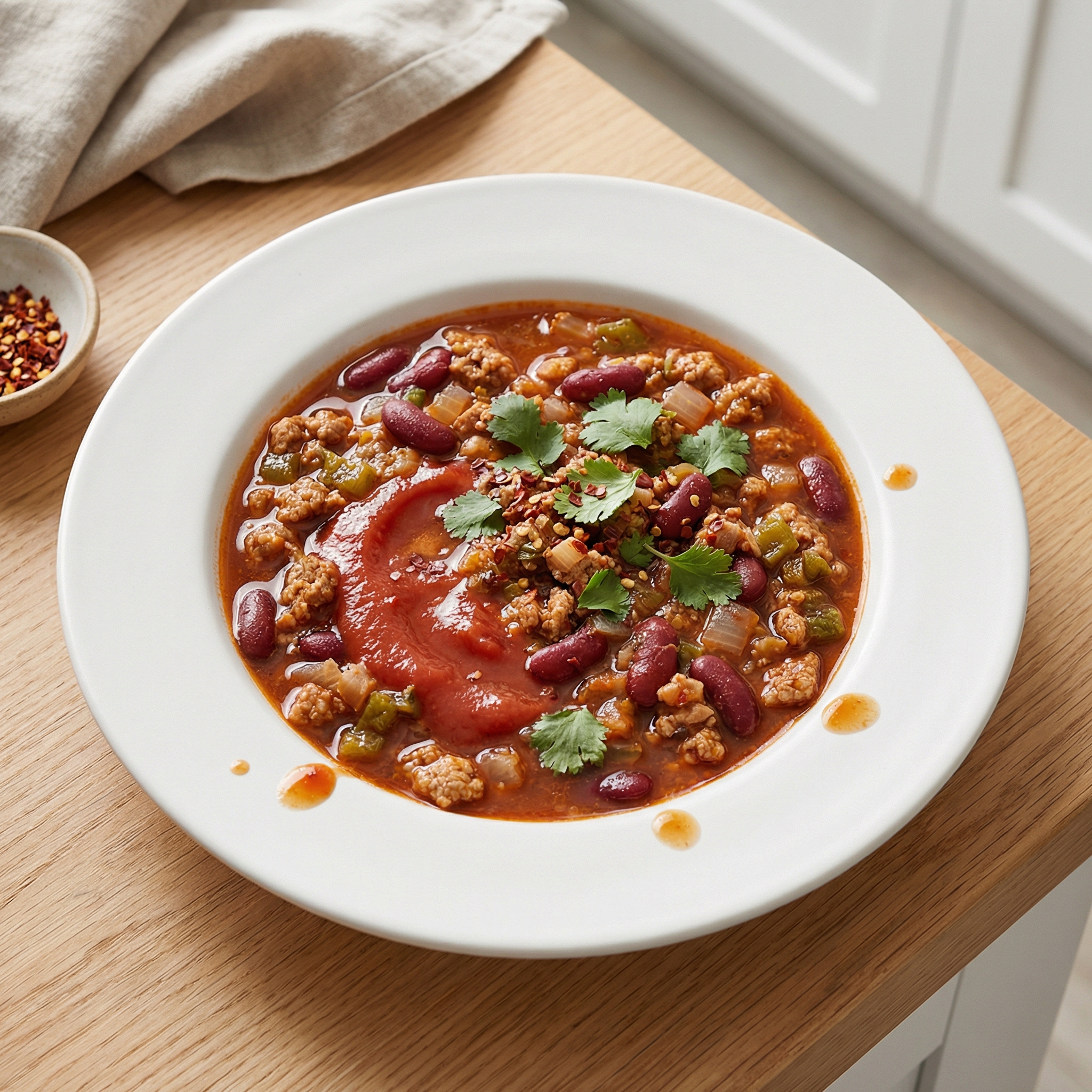 Fiery Turkey Bean Chili