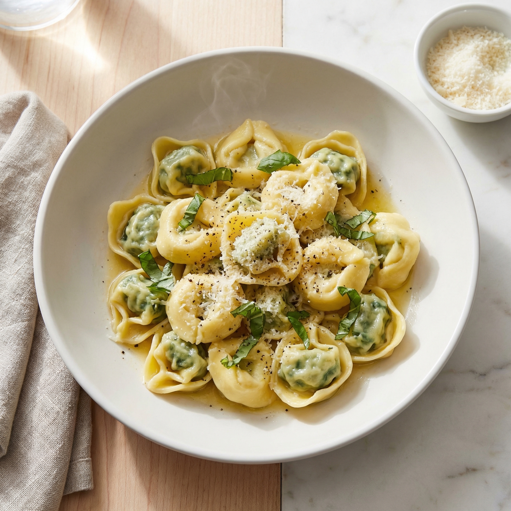 Spinach and Ricotta Tortellini