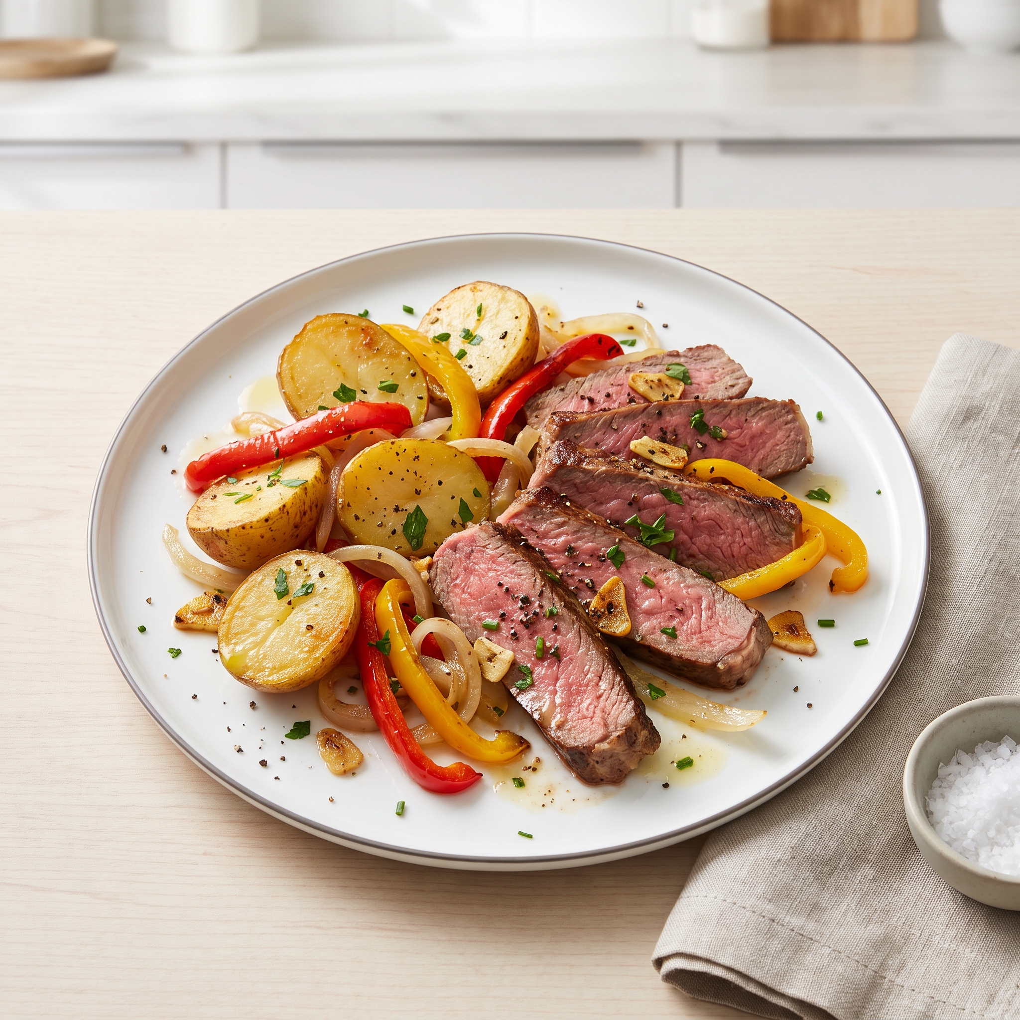 Steak and Potato Foil Packets