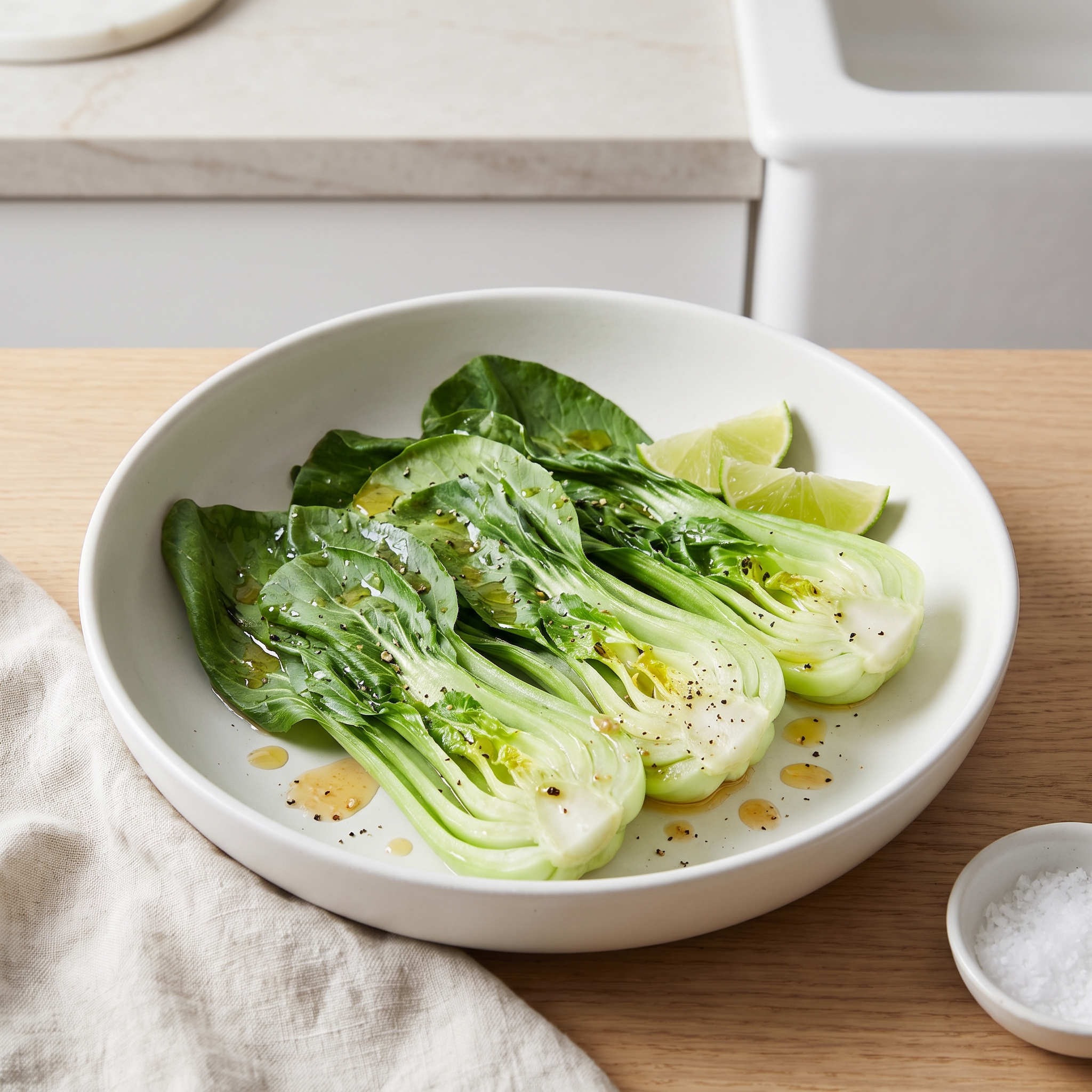 Steamed Bok Choy