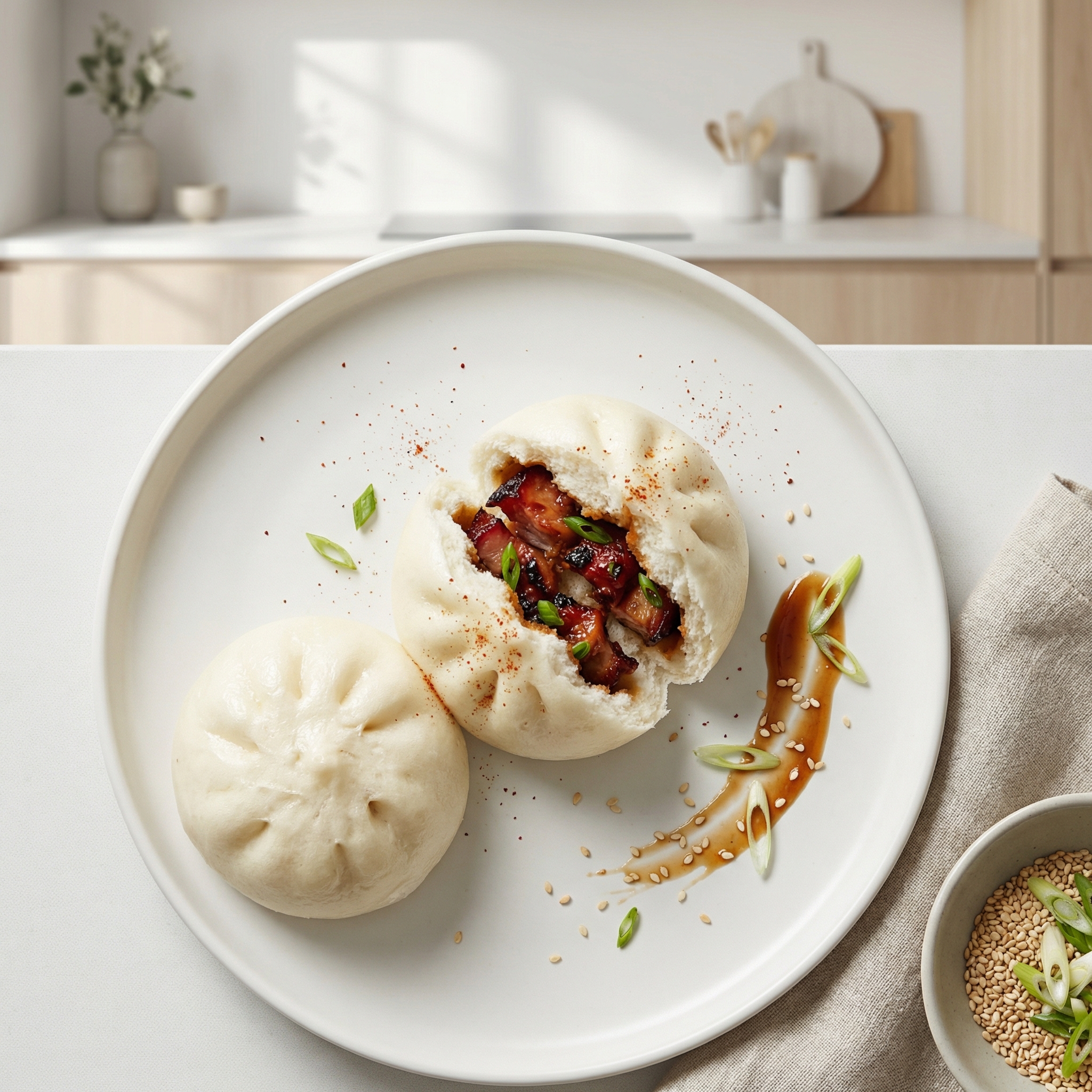 Steamed Barbecue Pork Buns