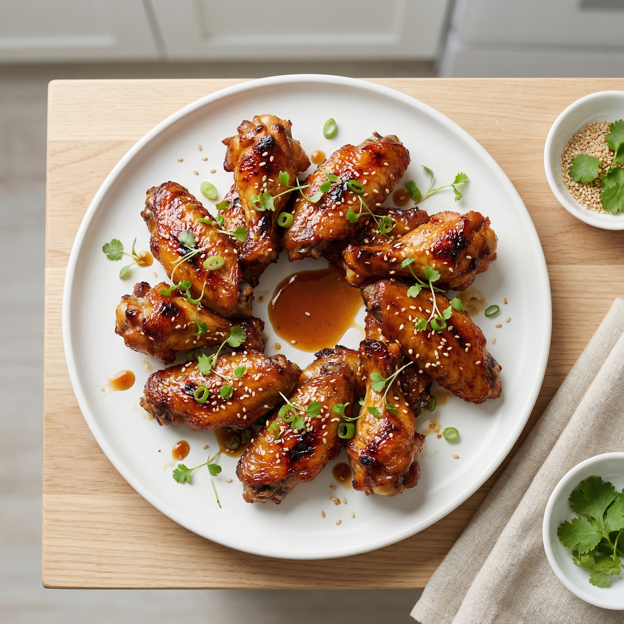 Garlic-Ginger Chicken Wings