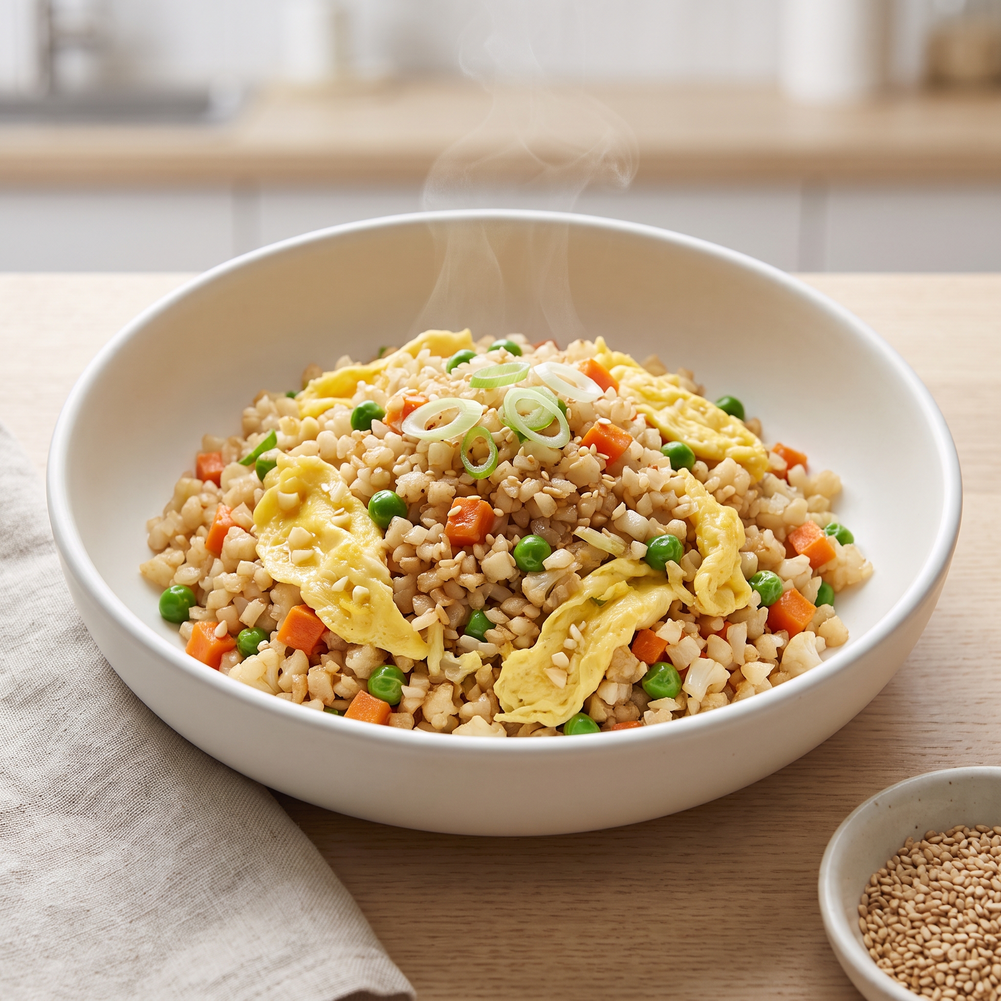 Stir-Fried Cauliflower Rice