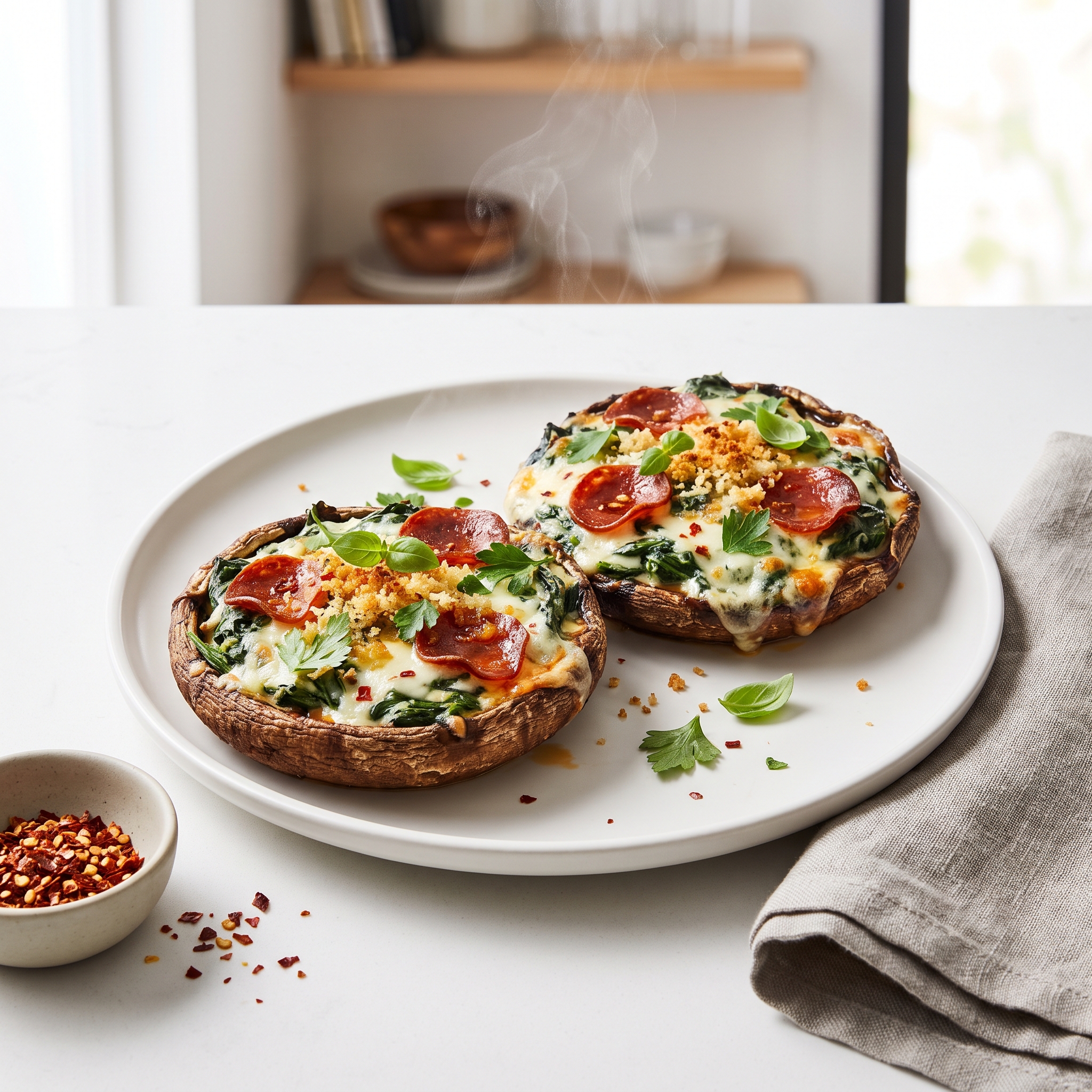 Stuffed Portobello Mushrooms