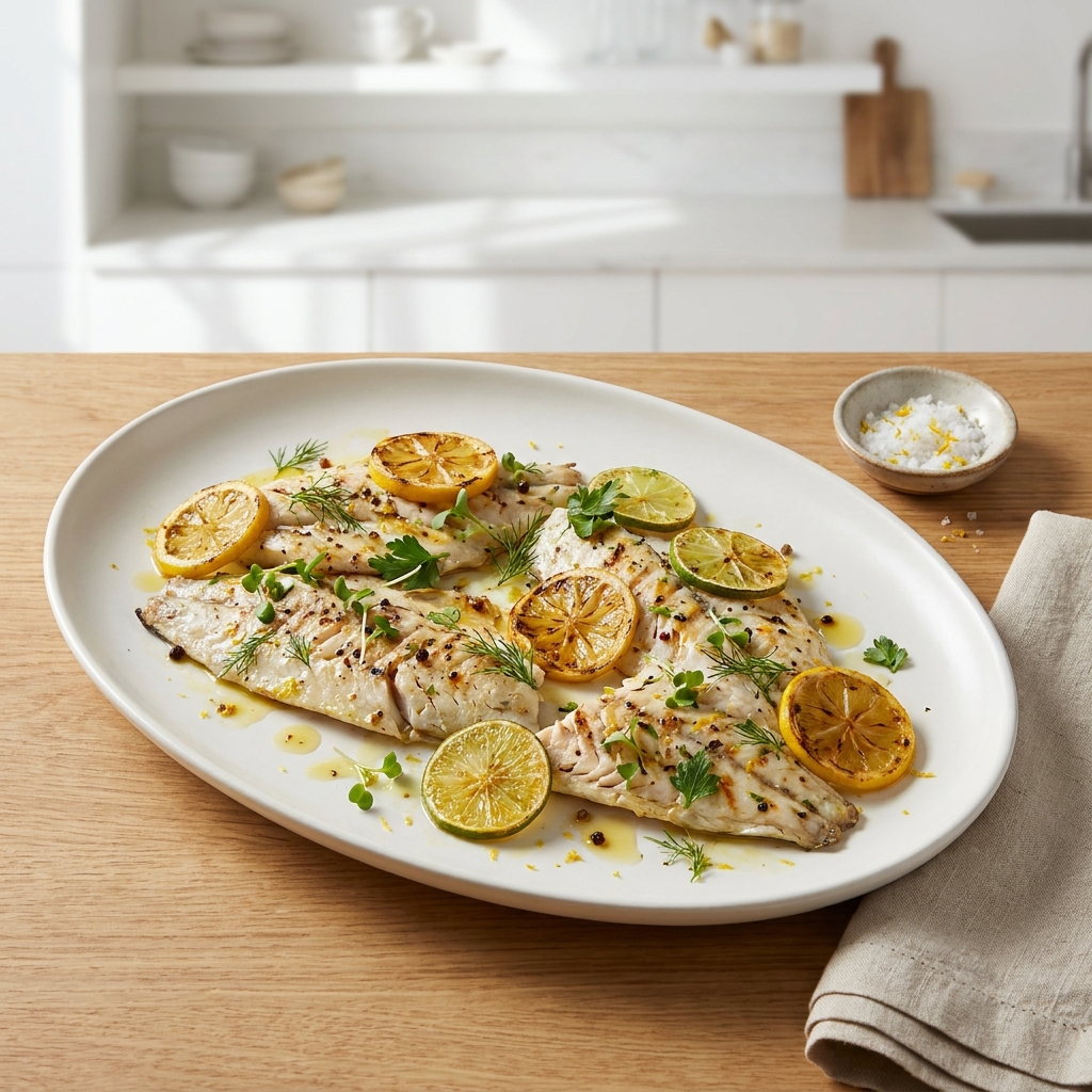 Super Summer Grilled Bluefish