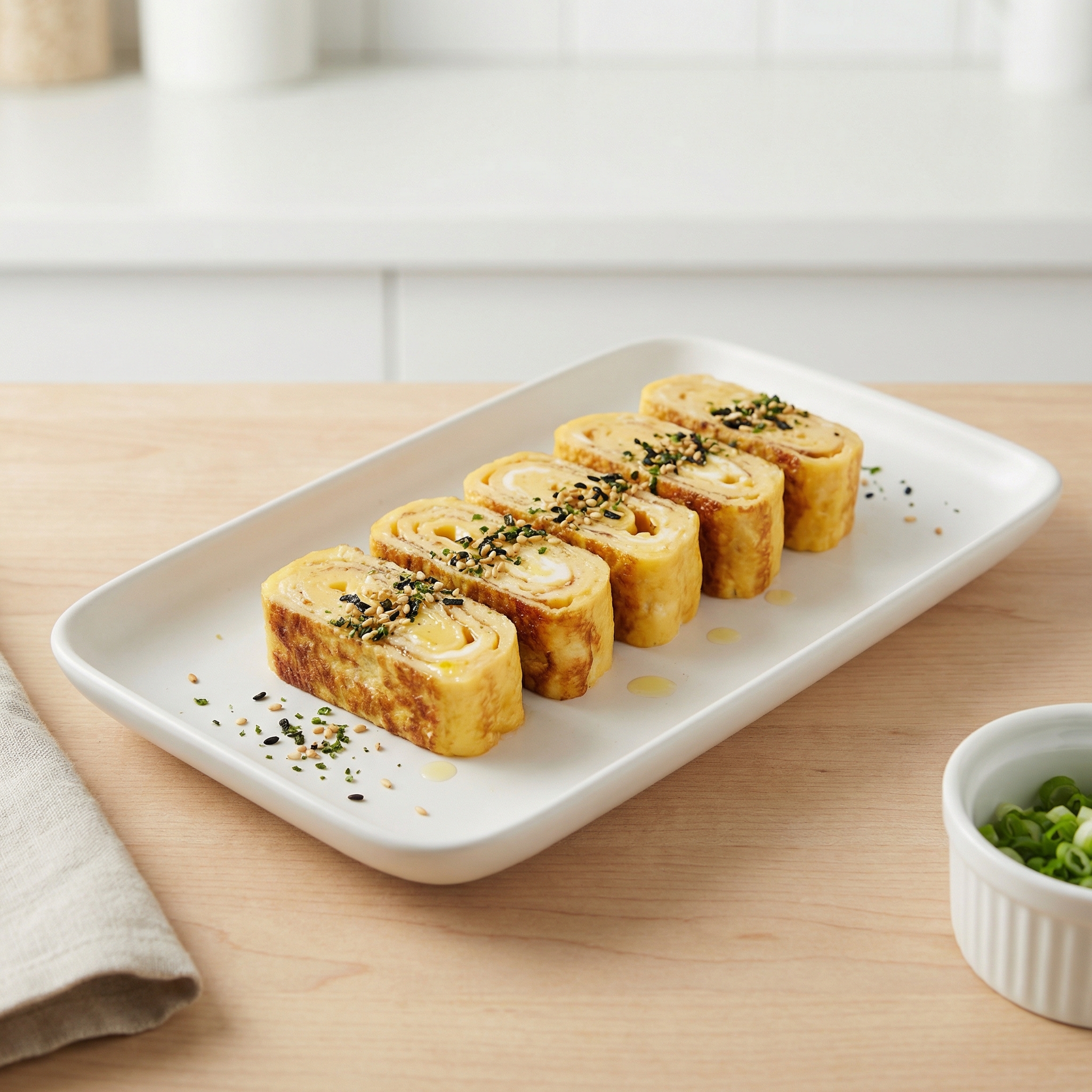 Tamagoyaki: Japanese Rolled Egg Omelet
