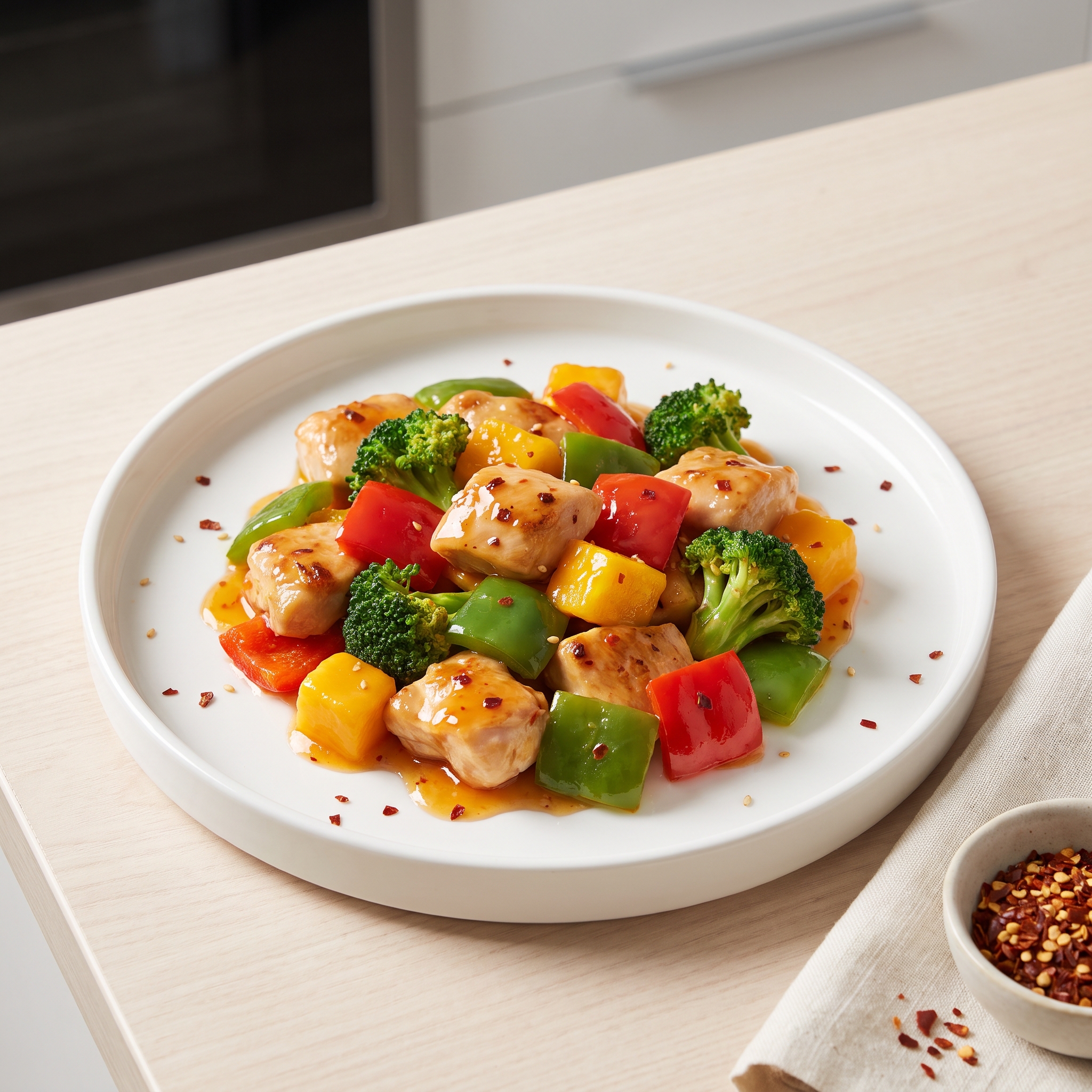 Sweet Mango Chicken Stir-Fry