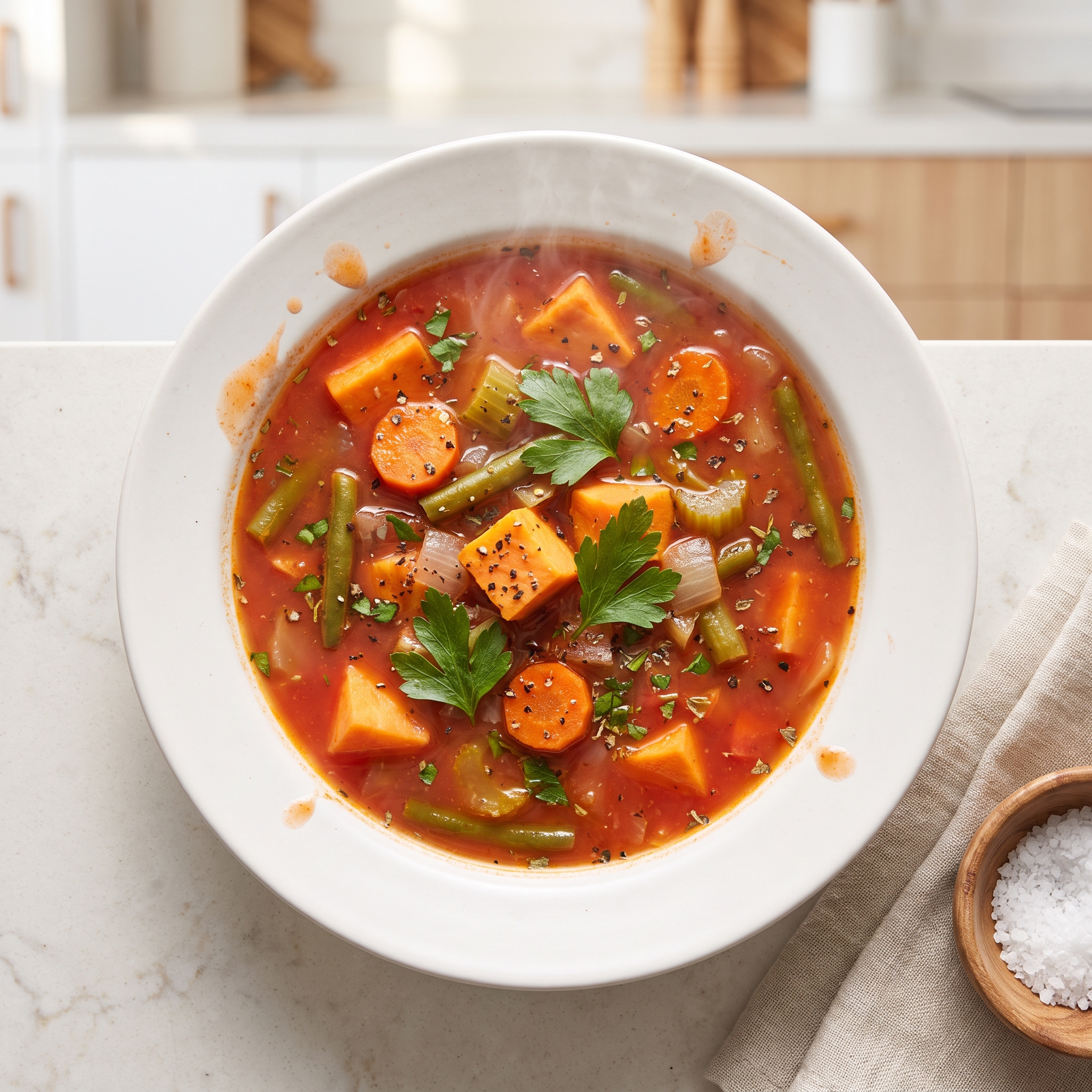 Sweet Potato Vegetable Minestrone