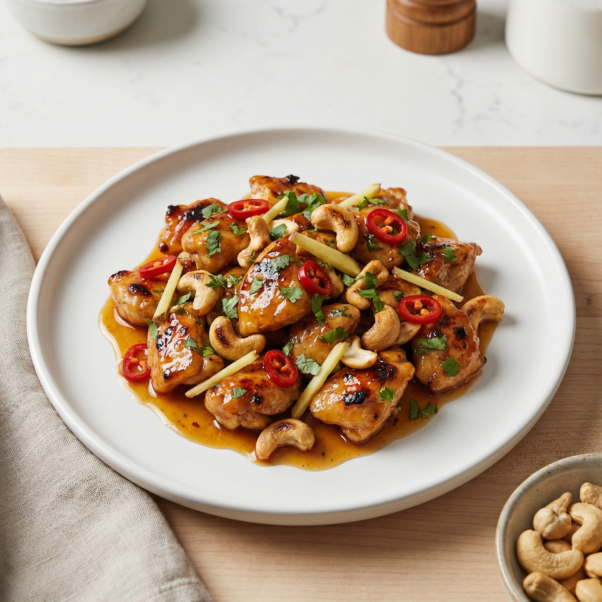 Chef John's Cashew Chicken Stir-Fry