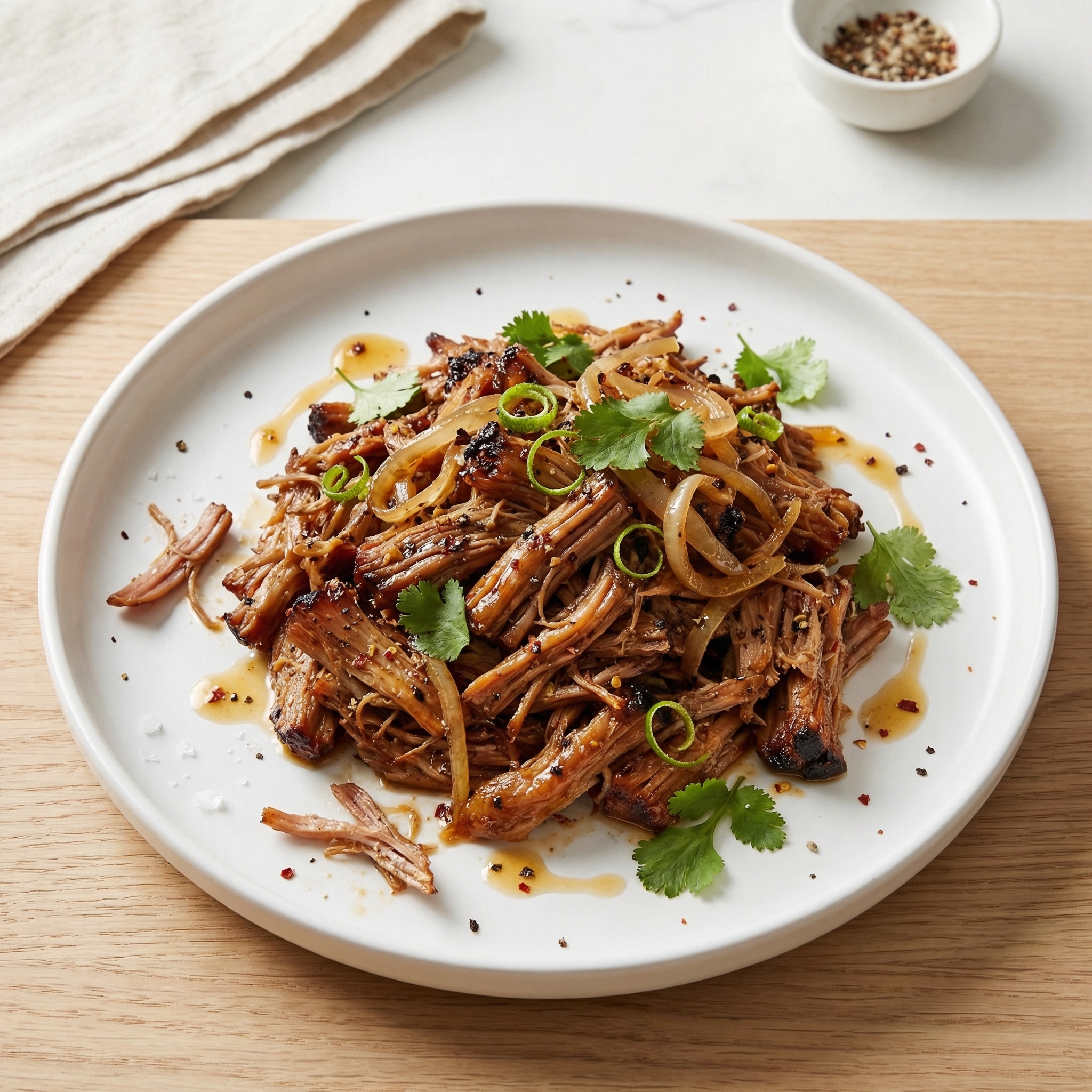 Ginger Beer Sweet-Heat Pulled Pork