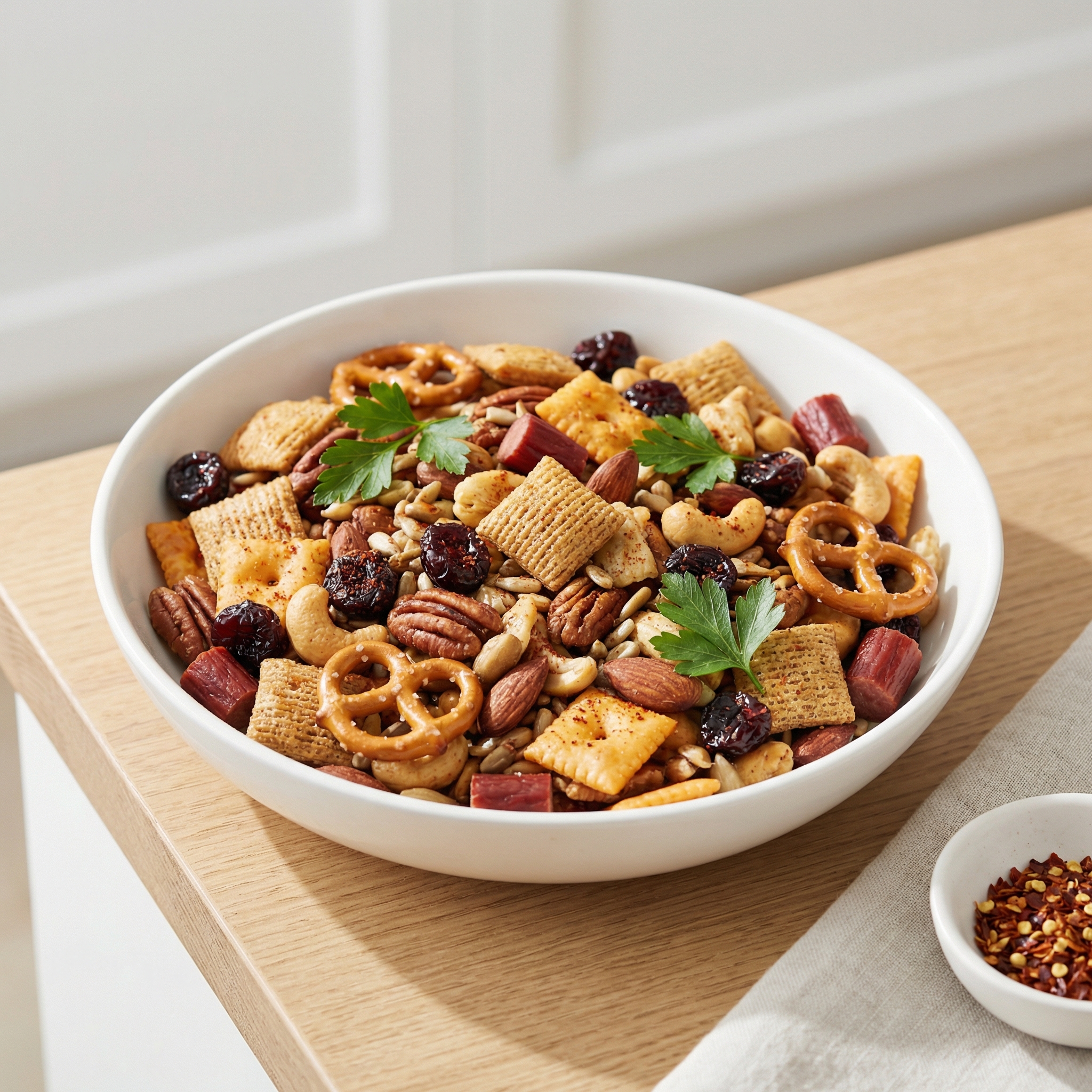 Sweet and Spicy High-Protein Snack Mix