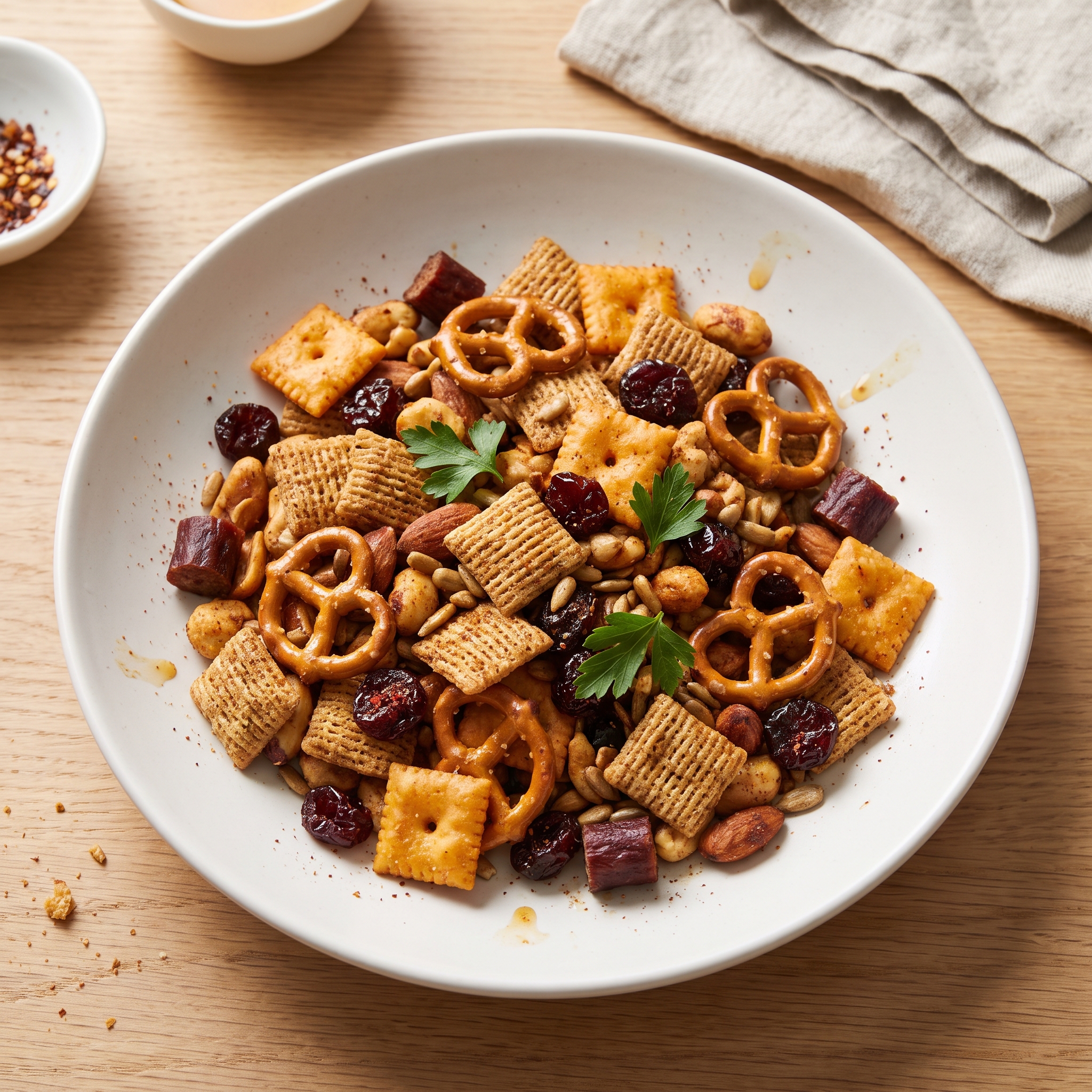 Sweet and Spicy High-Protein Snack Mix