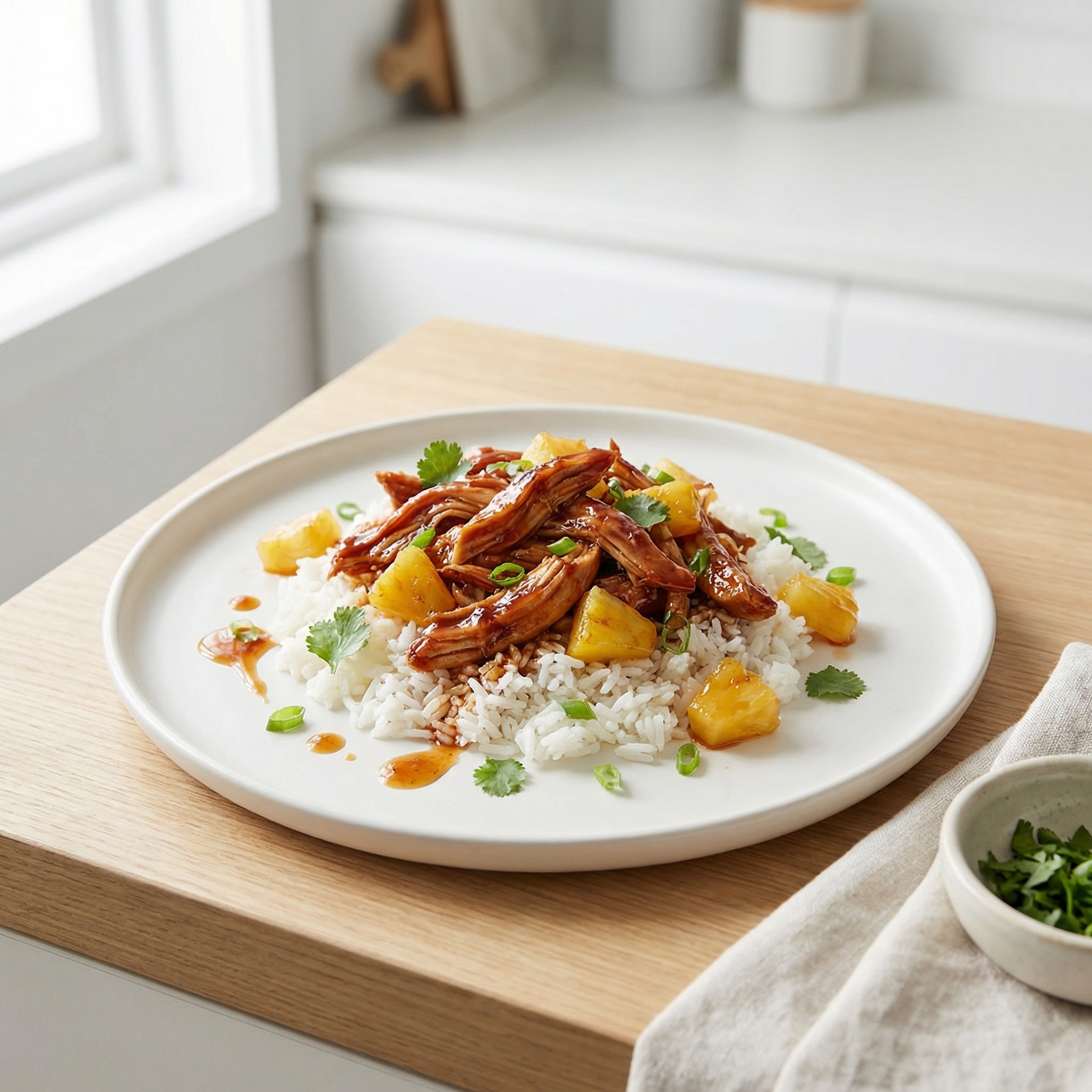 Crockpot Sweet-and-Tangy Pineapple Chicken