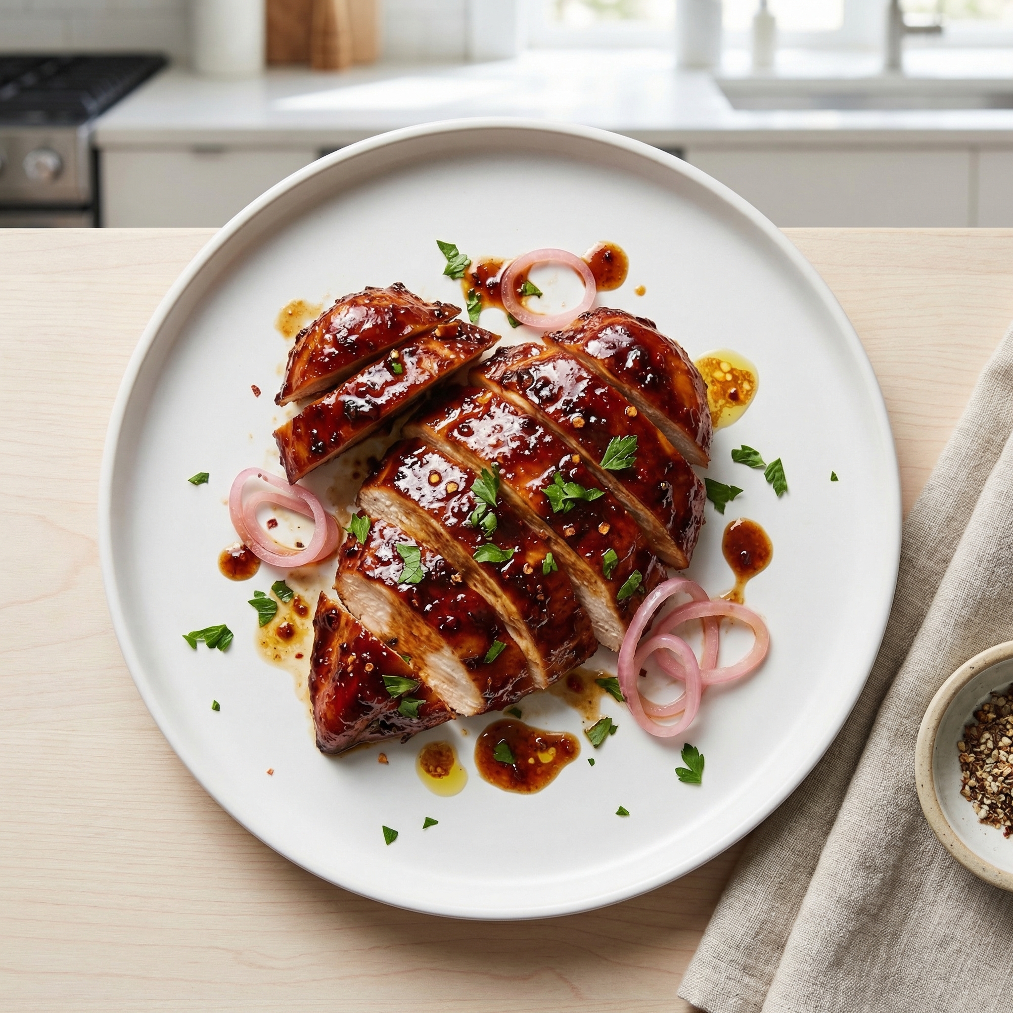 Crockpot BBQ Chicken Breasts