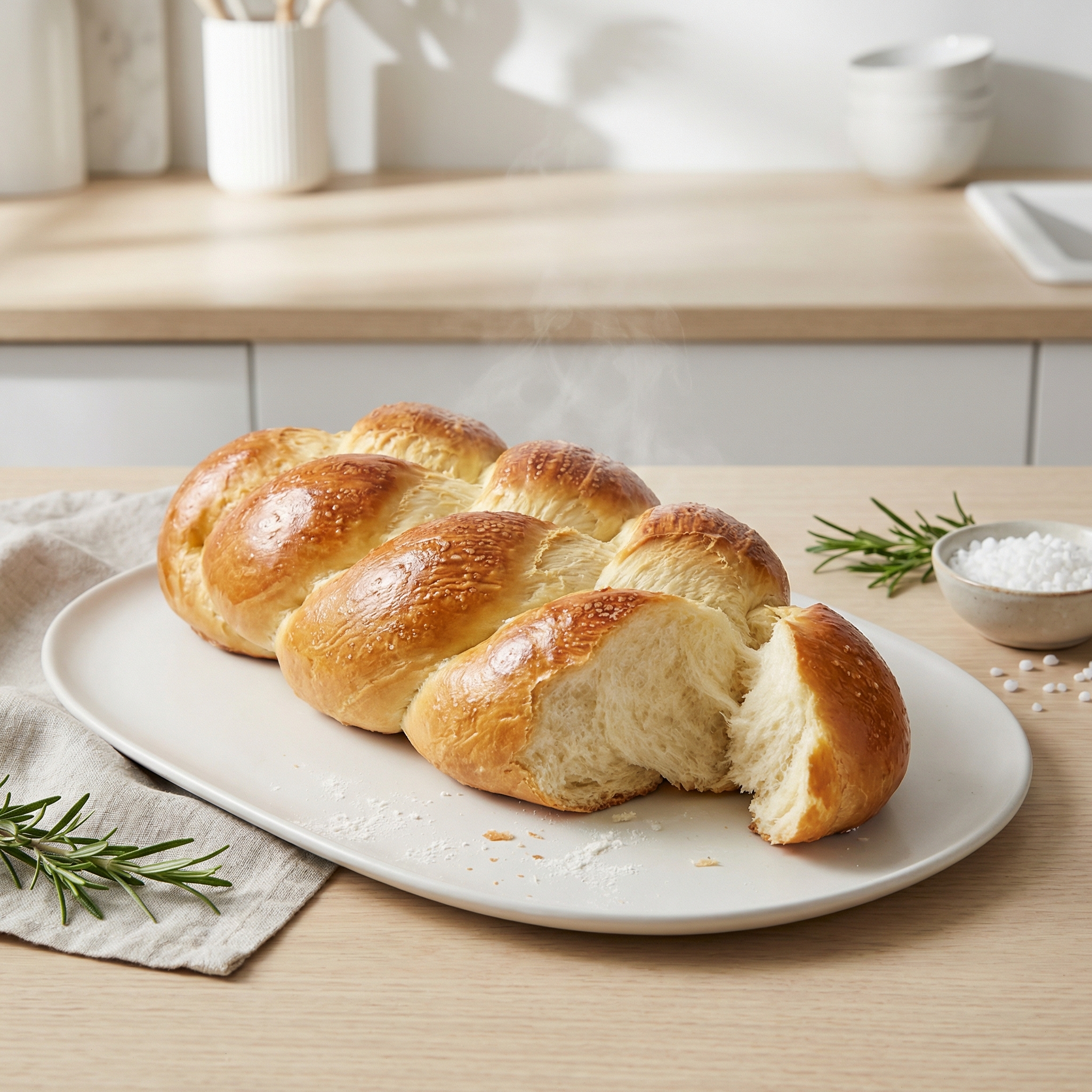 Zopf (Swiss Braided Bread)