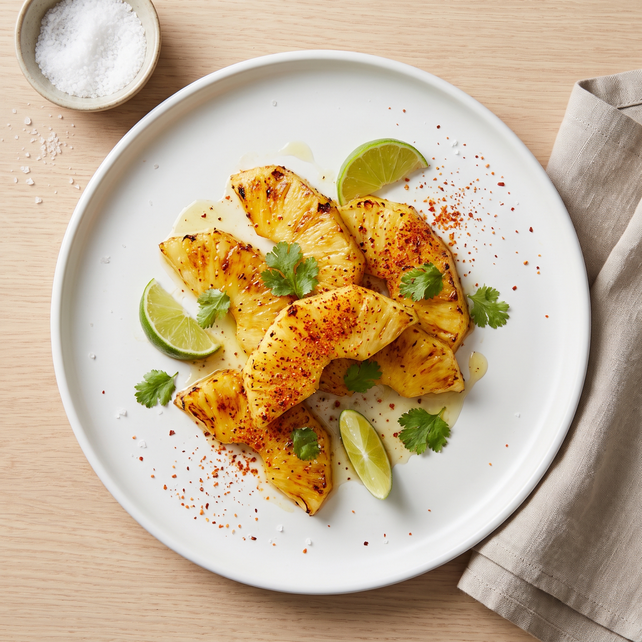 Tajin Grilled Pineapple