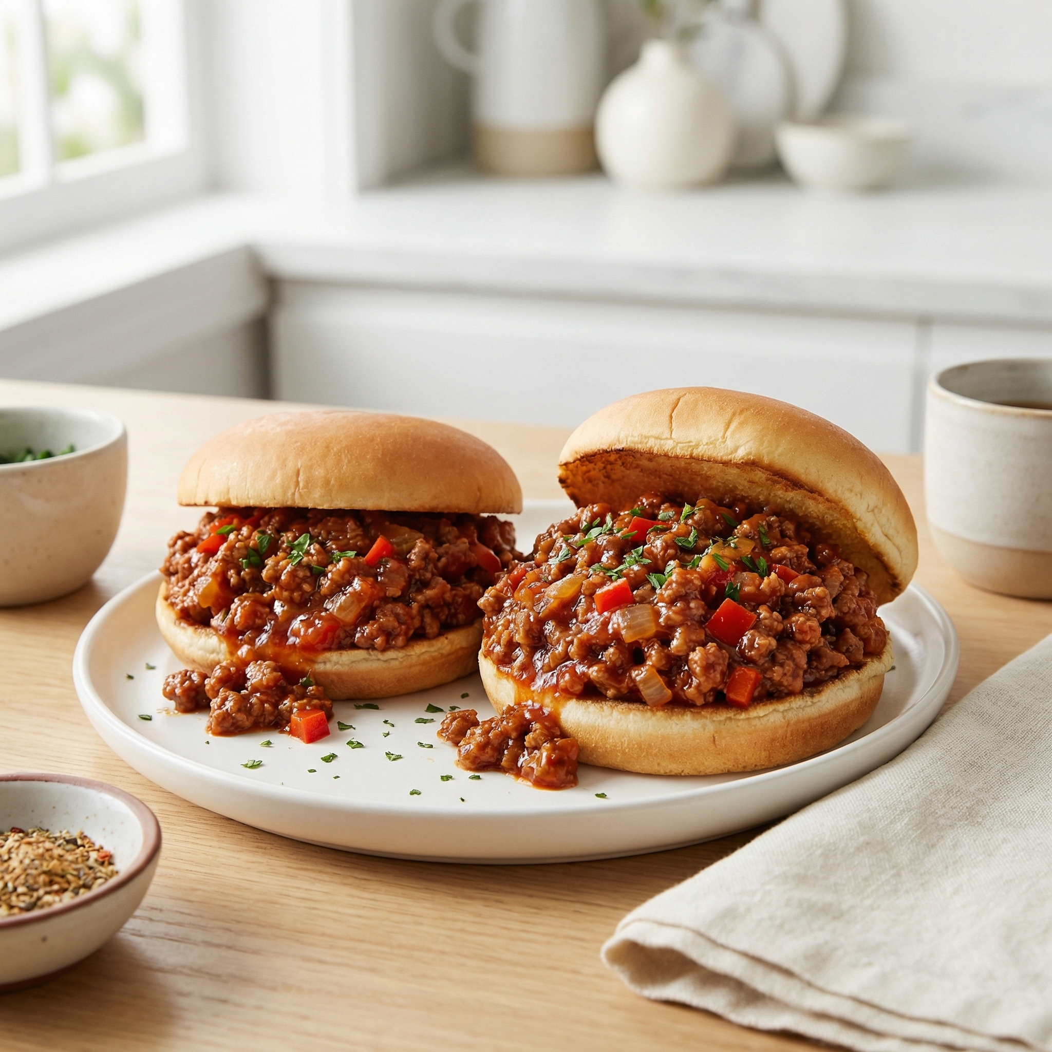 Emily's Signature Sloppy Joe Sandwiches