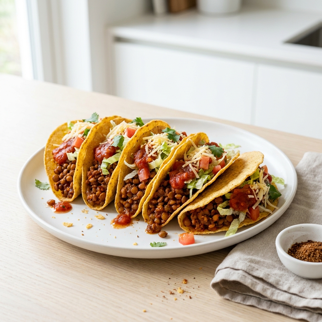 Tasty Lentil Tacos
