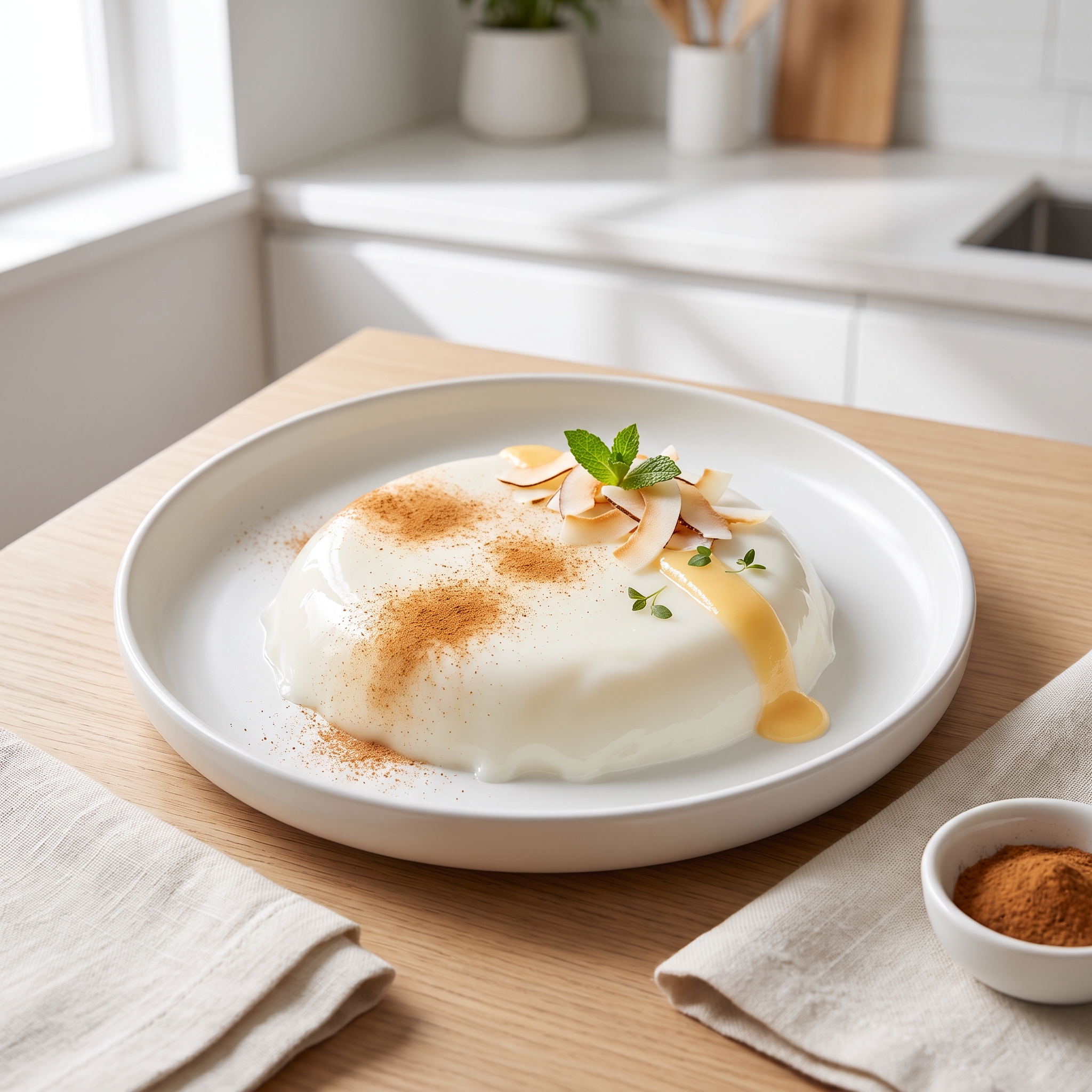 Tembleque Puerto Rican Coconut Pudding