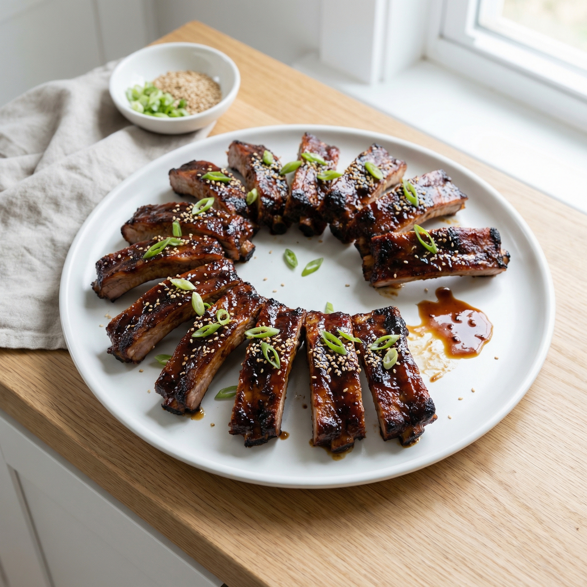 Sticky Teriyaki-Glazed Baby Back Ribs