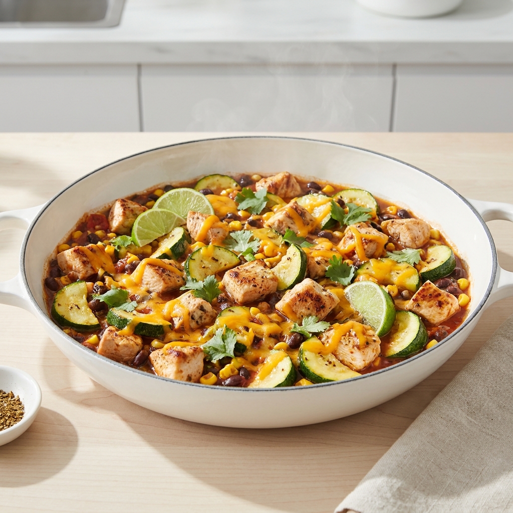 Tex-Mex Chicken and Zucchini