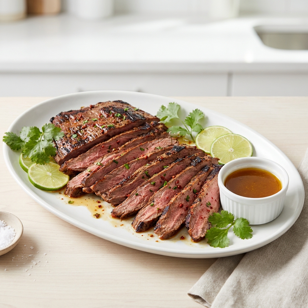 Tex-Mex Grilled Flank Steak