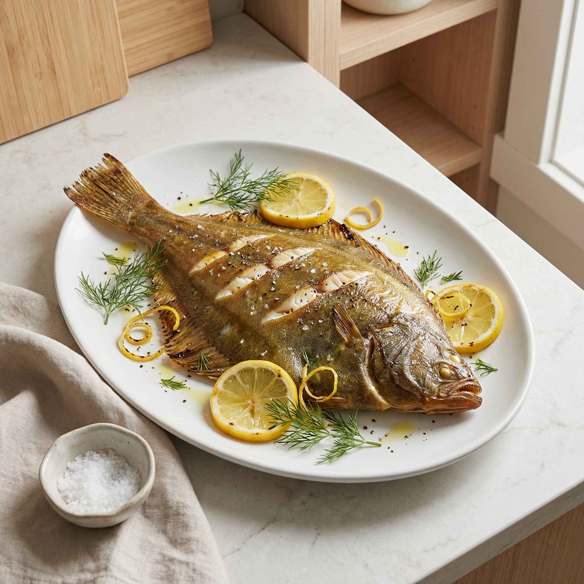 Texas Smoked Flounder