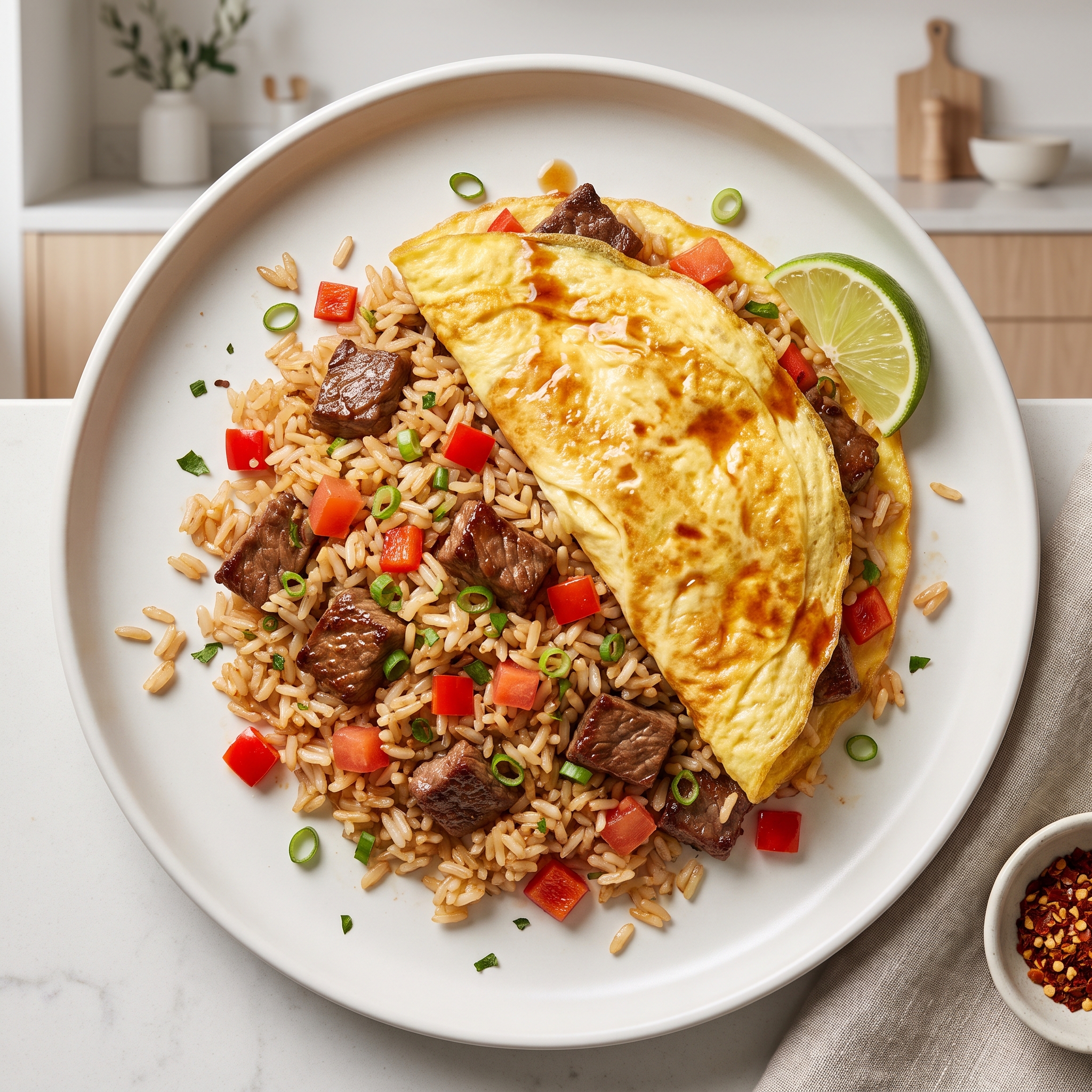 Thai-Style Beef Fried Rice