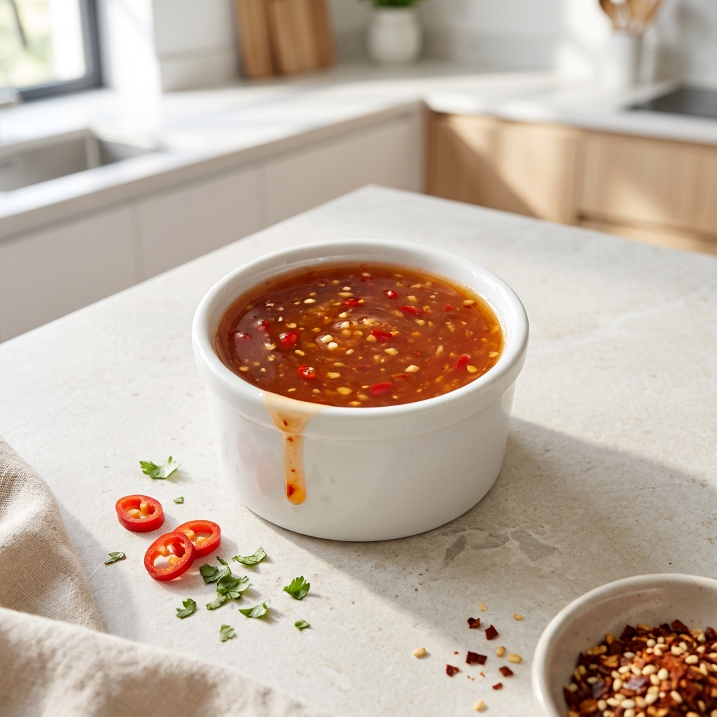 Thai Dipping Sauce for Spring Rolls (Nam Jim Po Piah)