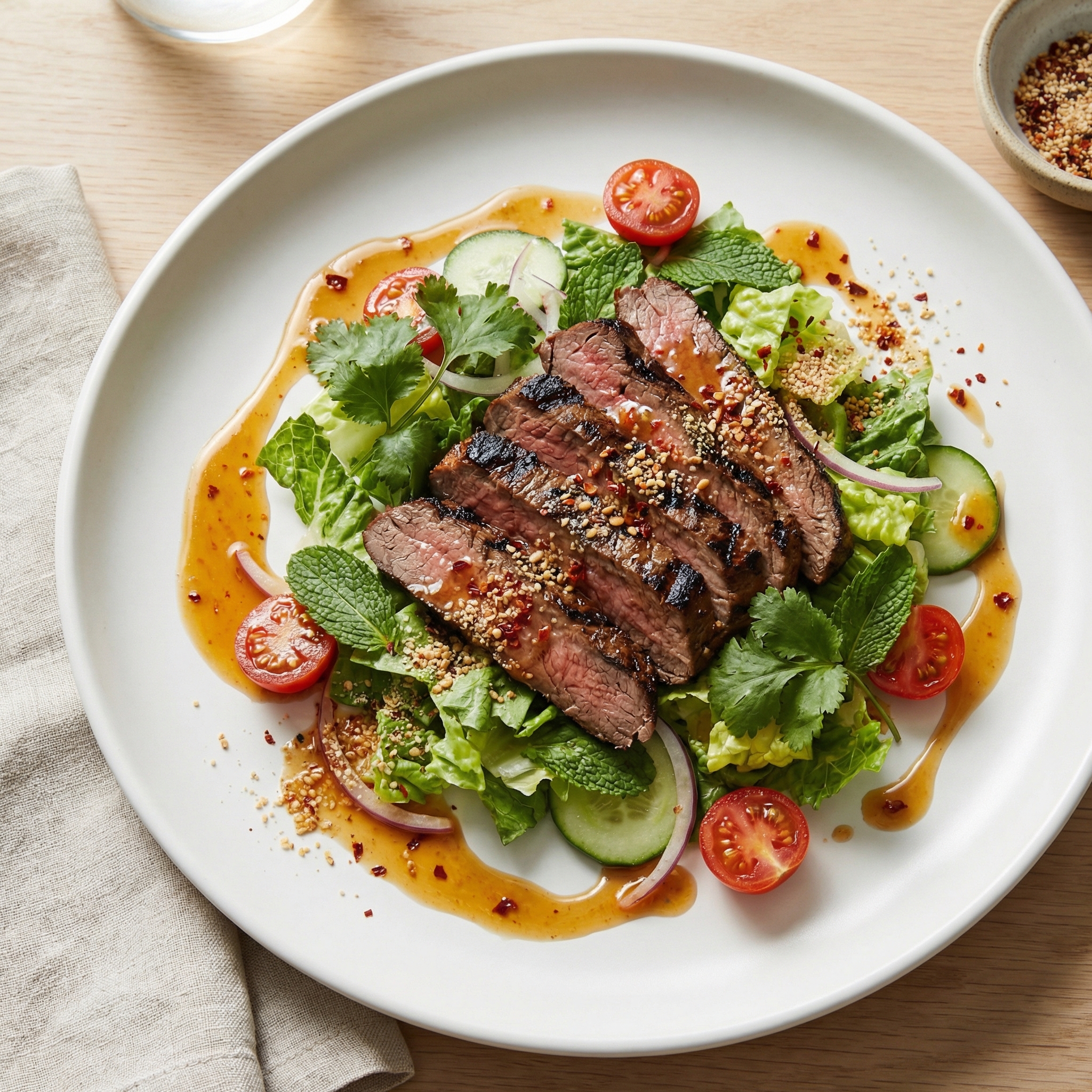 Authentic Thai Steak Salad