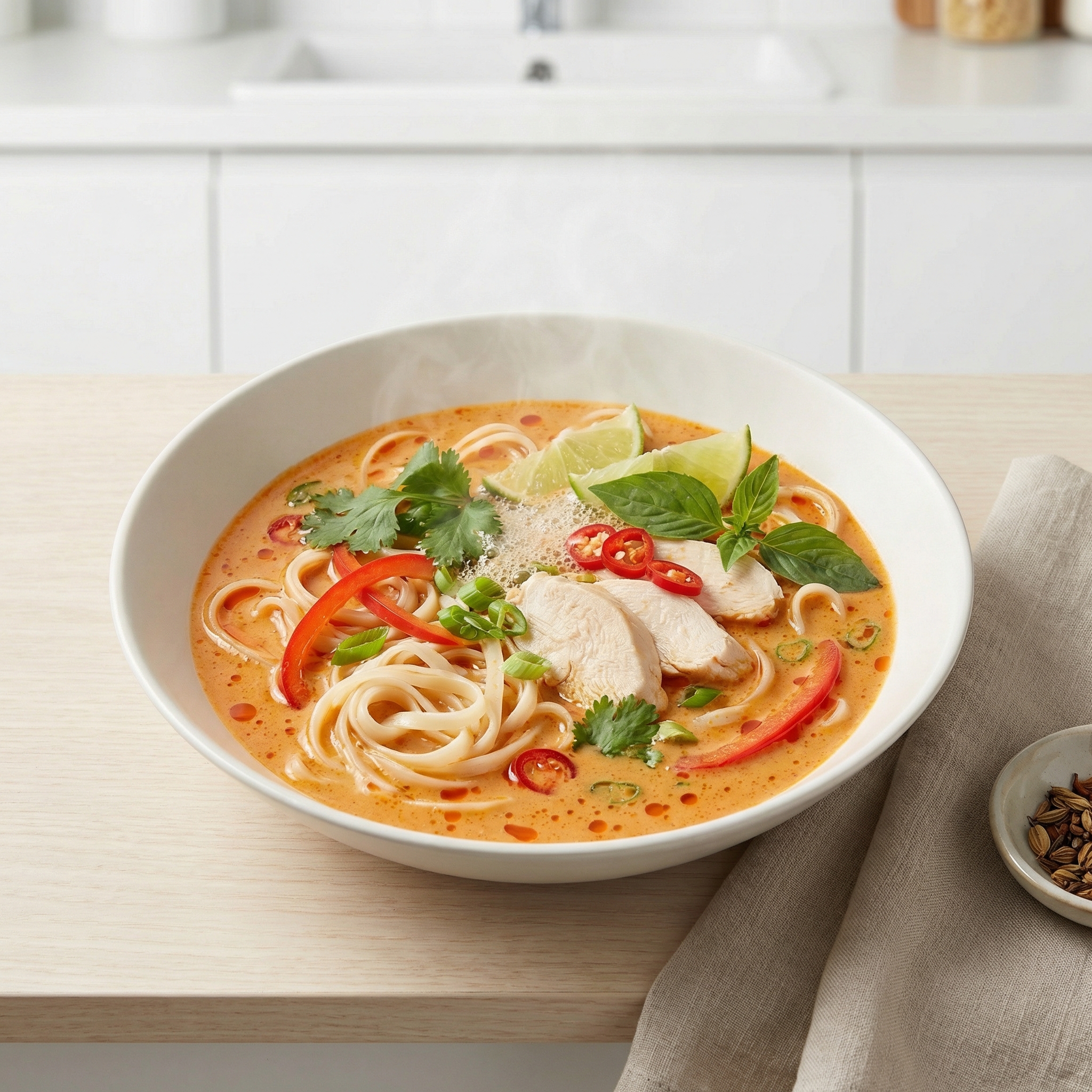 Thai Chicken Noodle Soup