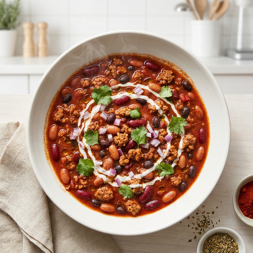 The Best Turkey Chili