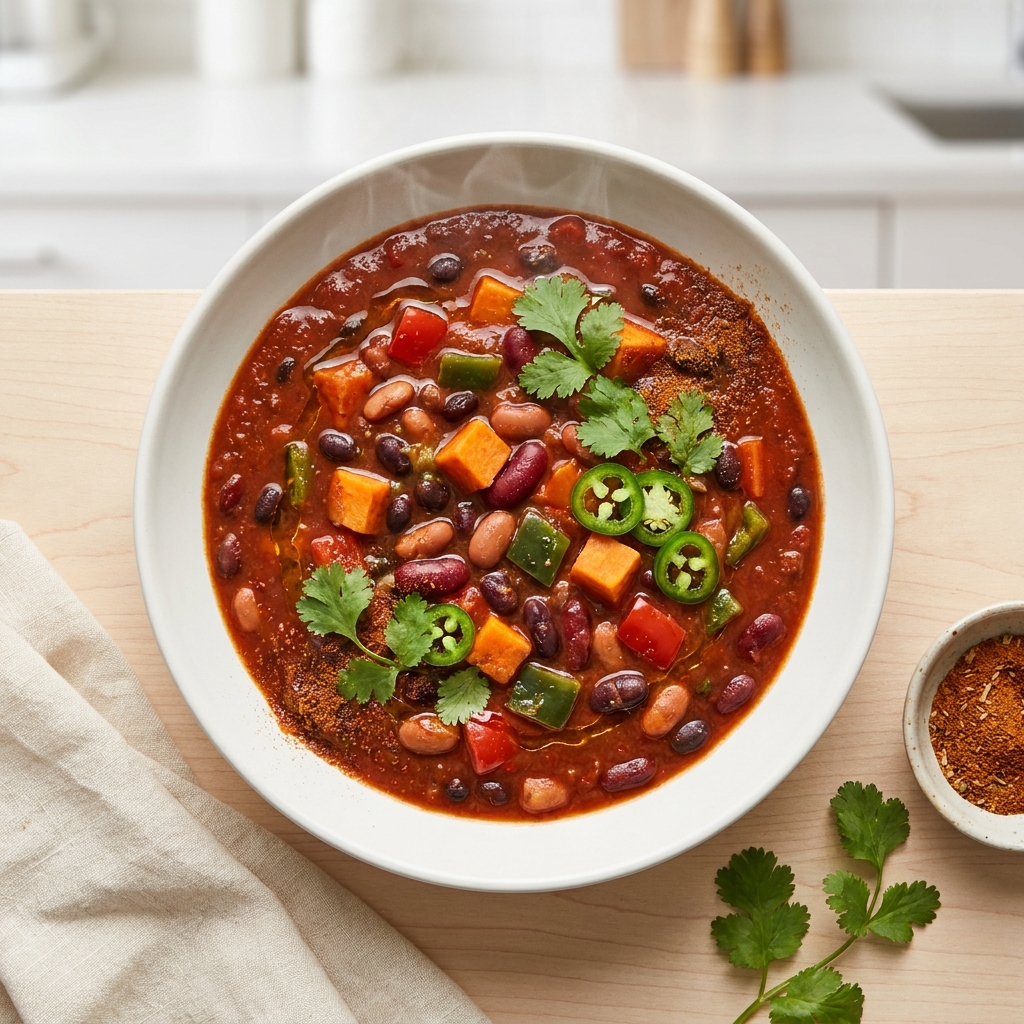 The Best Vegetarian Chili