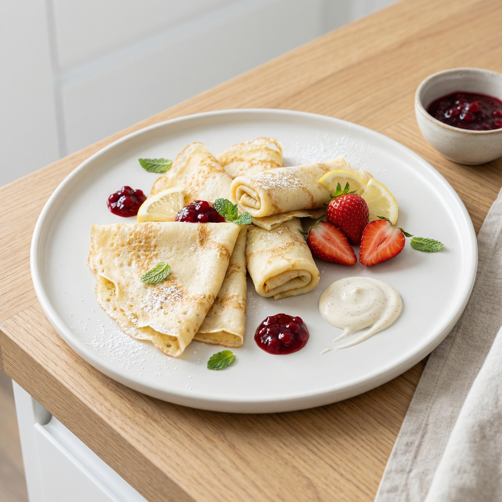 Traditional Swedish Pancakes