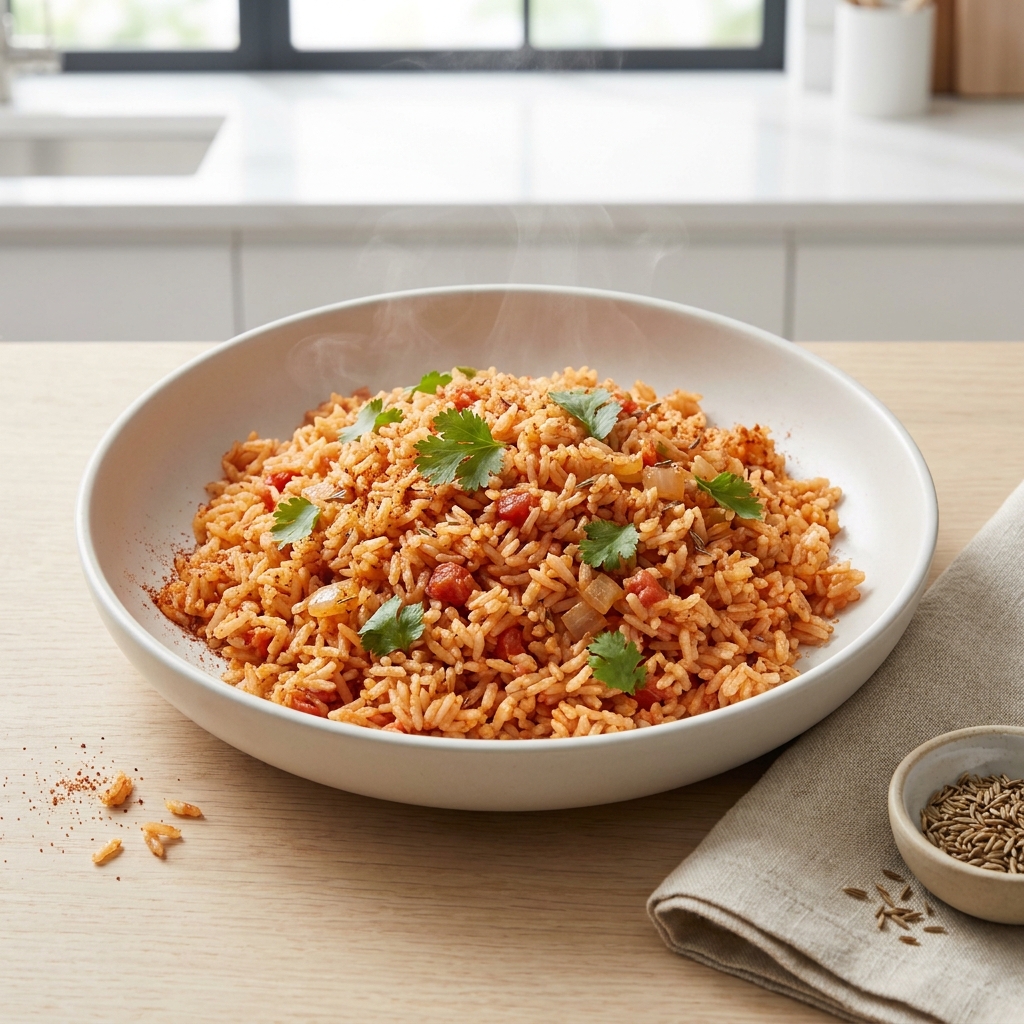Tomato-Infused Mexican Rice