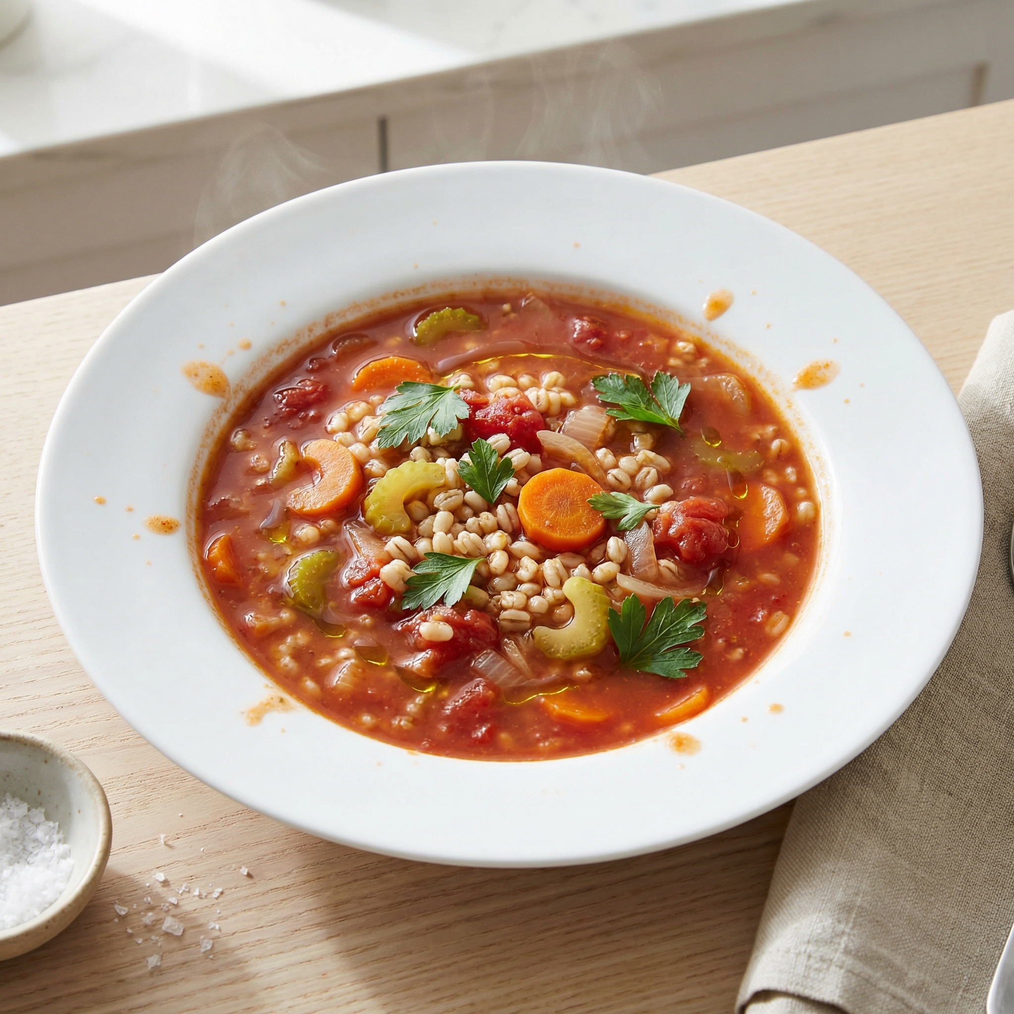Tomato Barley Soup