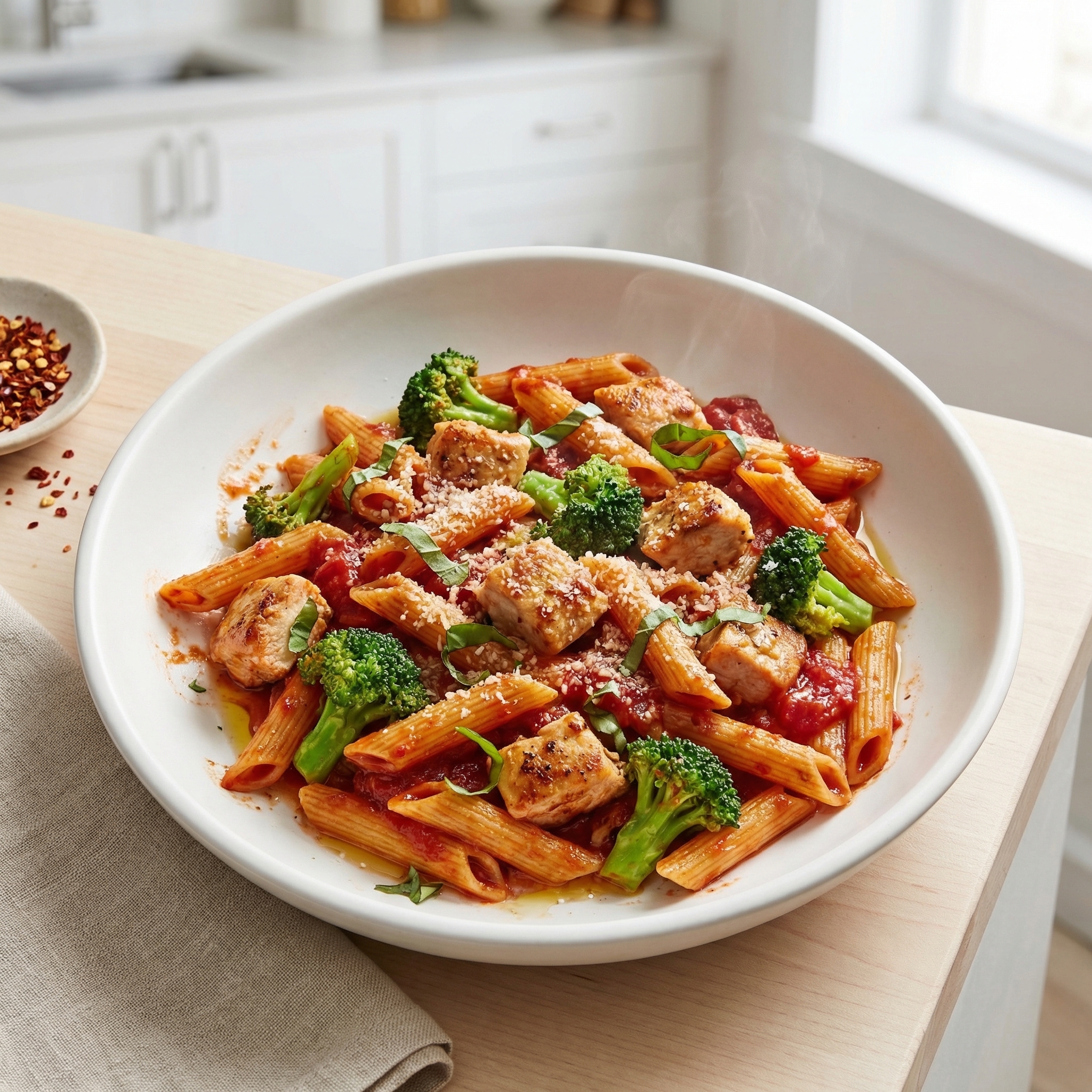 Chicken and Broccoli Pasta